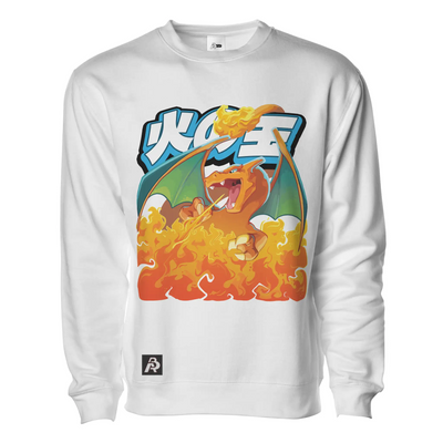 Neon Specimen #0006: Aerial Inferno Pullover - Adult Unisex