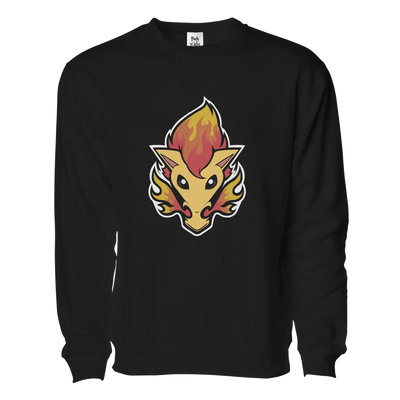 Retro Saddledome Fire Blasty Pullover Sweater - Adult Unisex