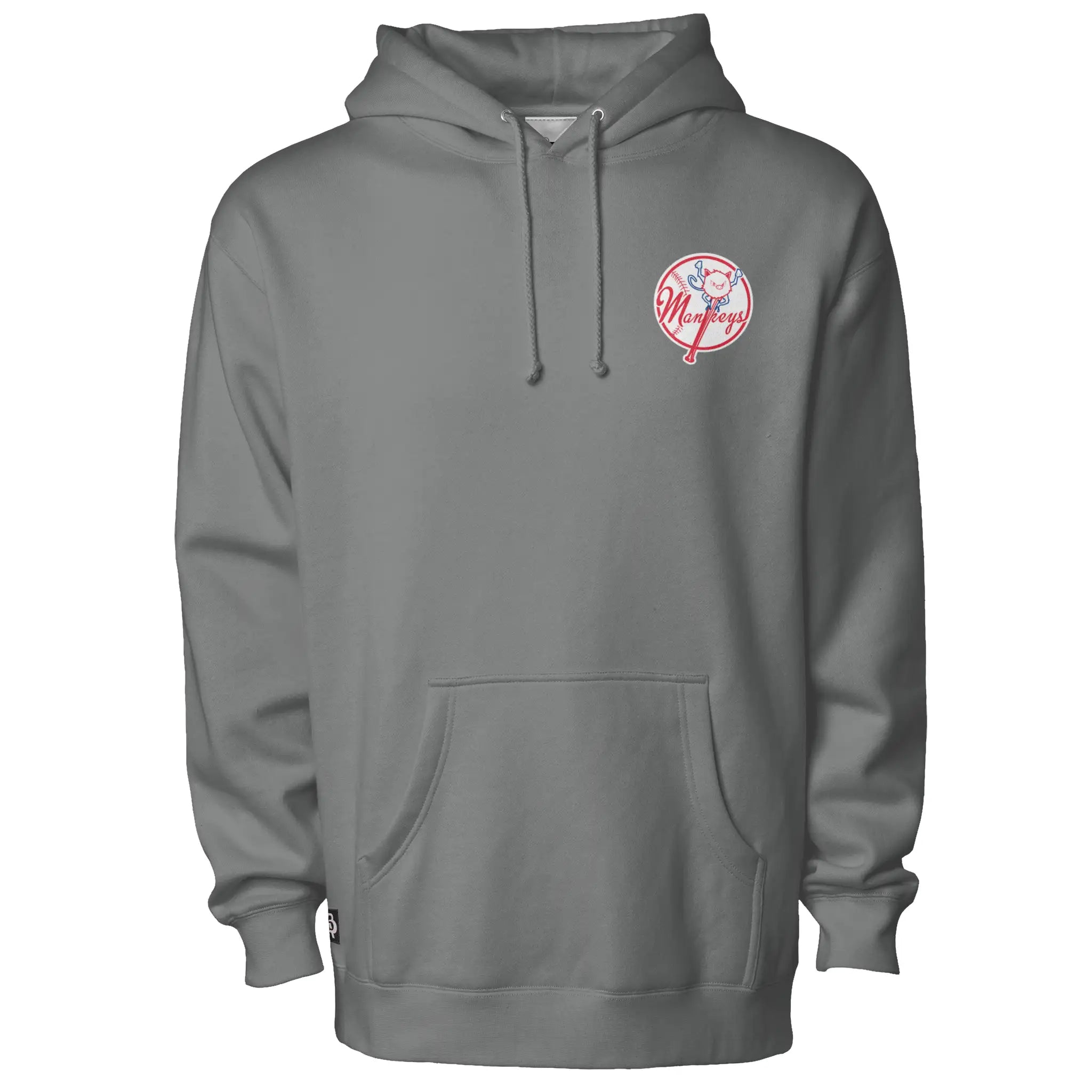 Bronx Primate Embroidered Hoodie - Adult Unisex