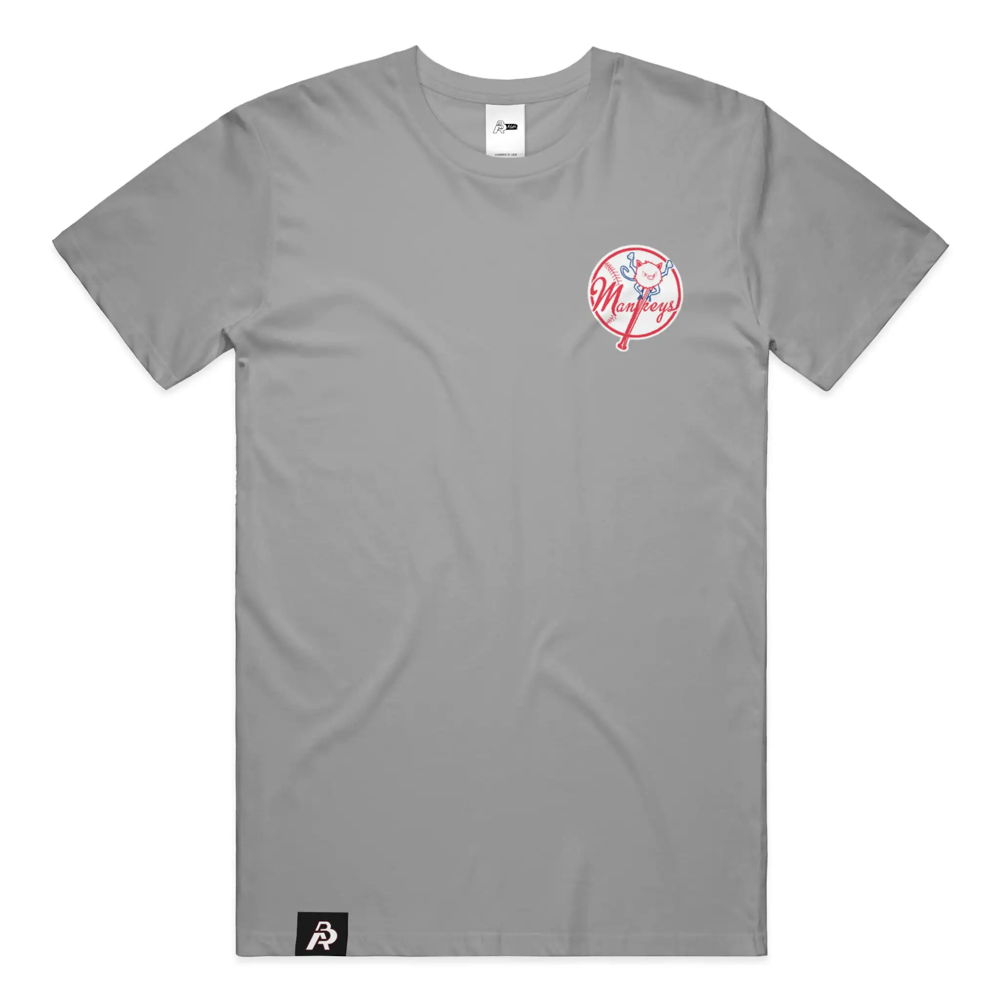 Bronx Primate Embroidered T-Shirt - Adult Unisex