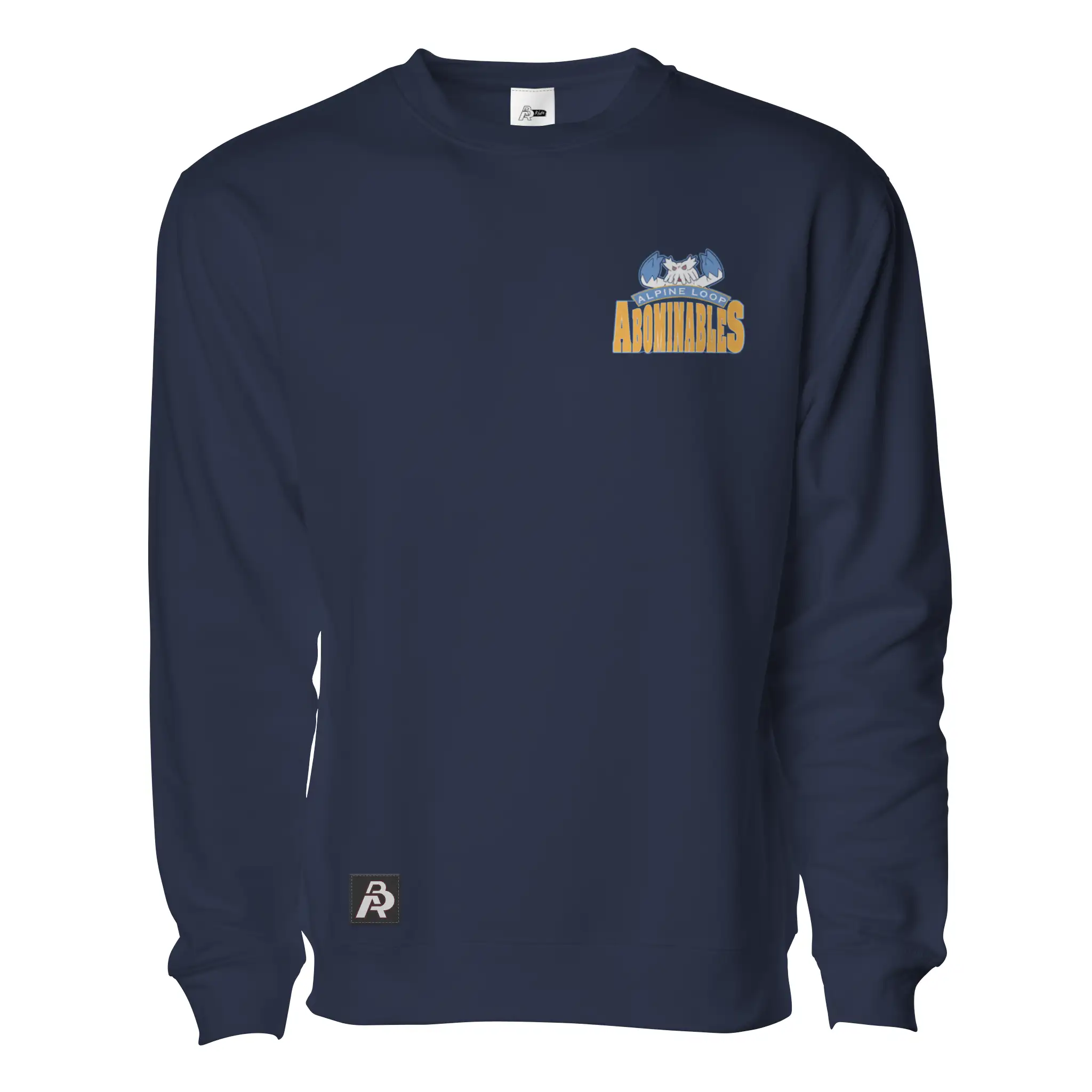 Retro Alpine Loop Abominables Embroidered Pullover Sweater - Adult Unisex