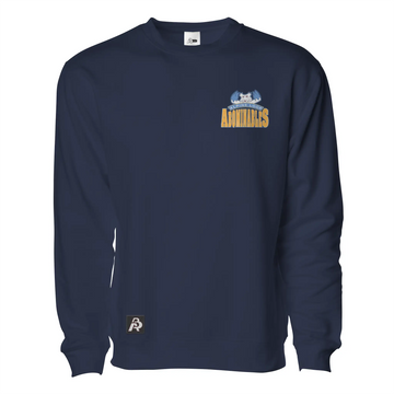 Retro Alpine Loop Abominables Embroidered Pullover Sweater - Adult Unisex