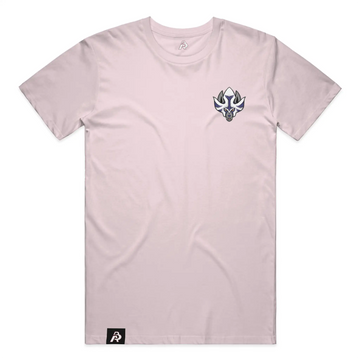 Retro LA Crowned Swords Embroidered T-Shirt - Adult Unisex