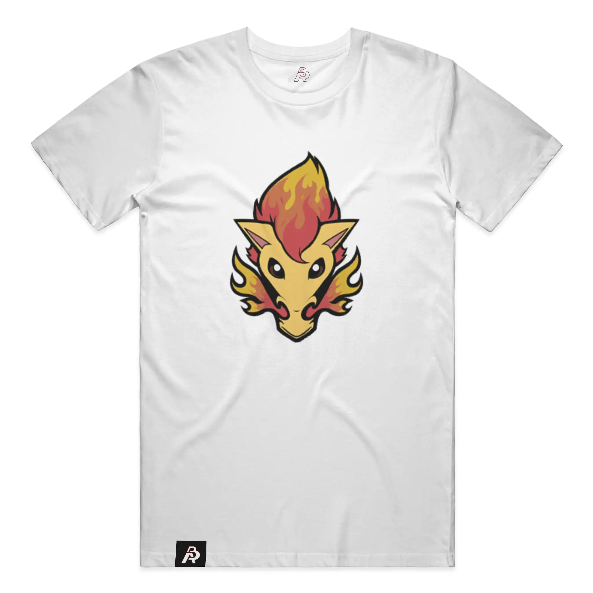 Retro Saddledome Fire Blasty T-Shirt - Adult Unisex
