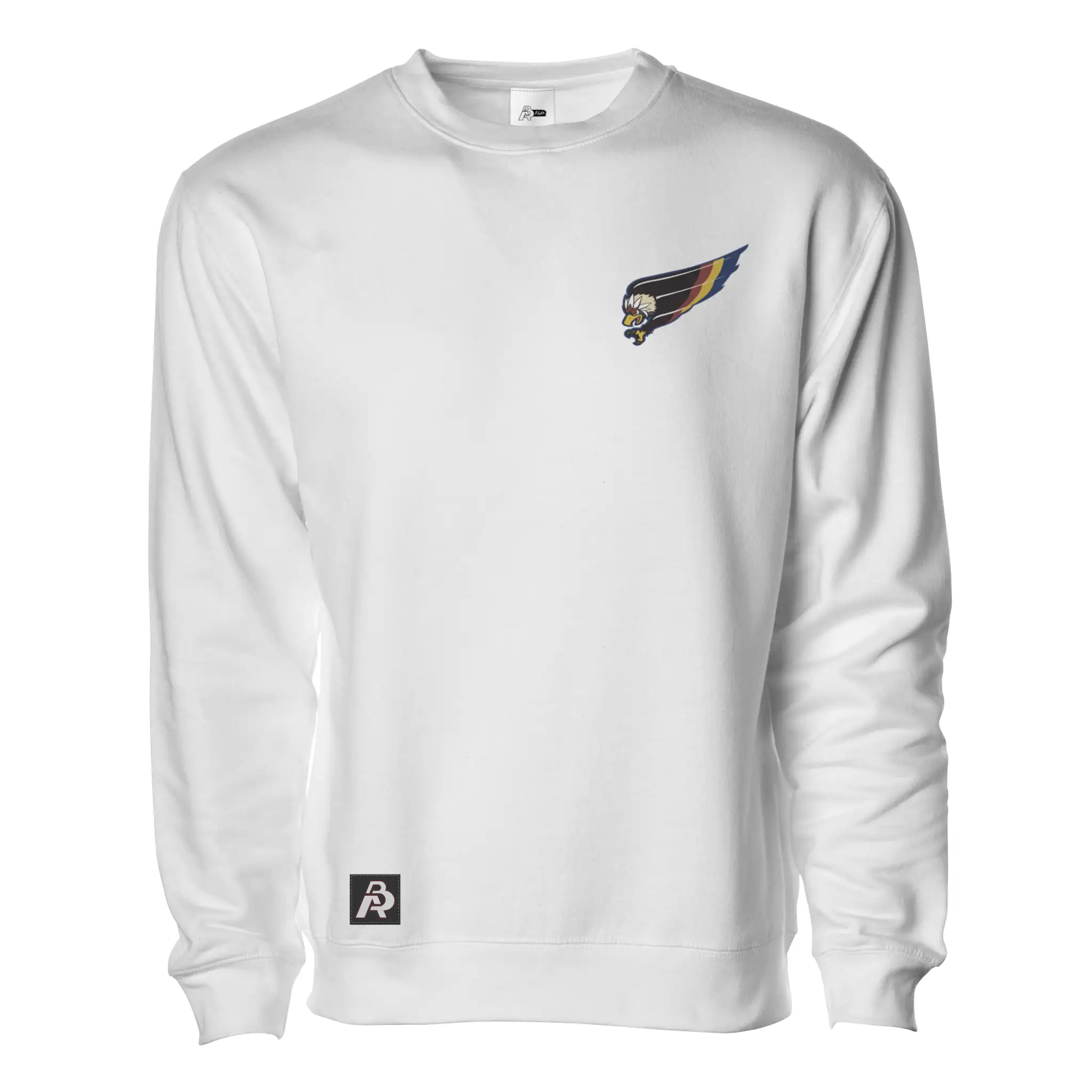 Retro Federal Flight Embroidered Pullover Sweater - Adult Unisex