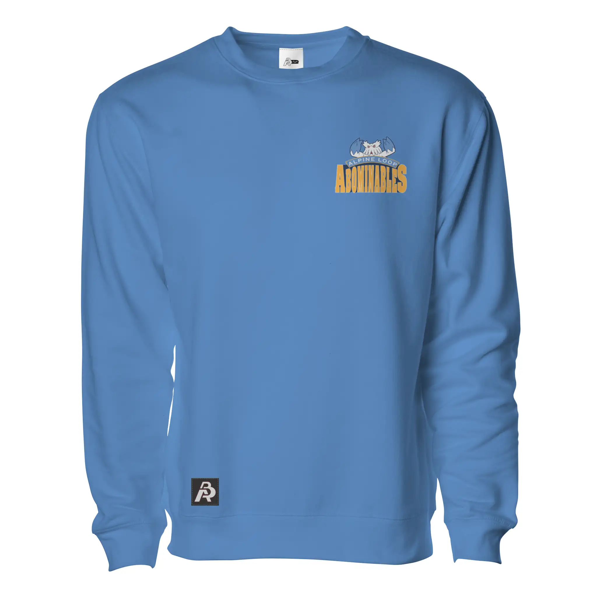 Retro Alpine Loop Abominables Embroidered Pullover Sweater - Adult Unisex