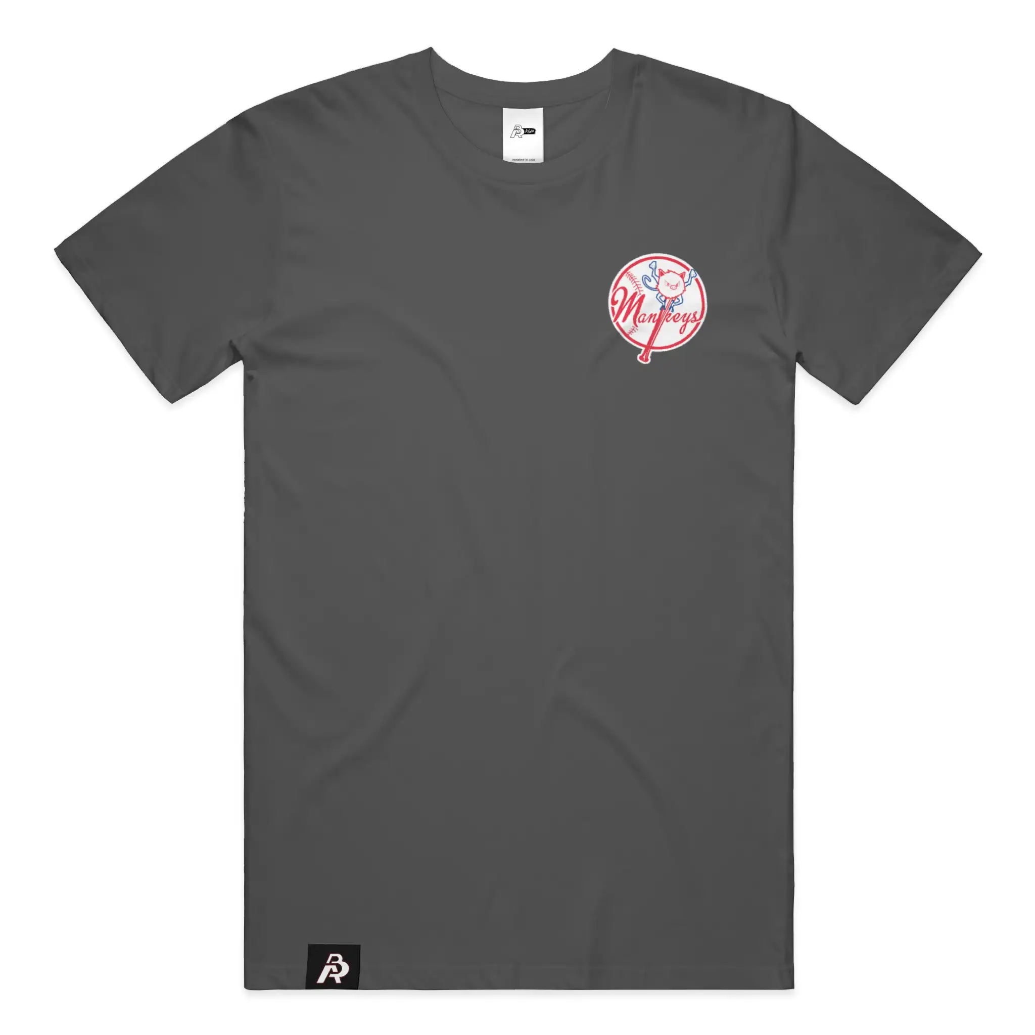 Bronx Primate Embroidered T-Shirt - Adult Unisex