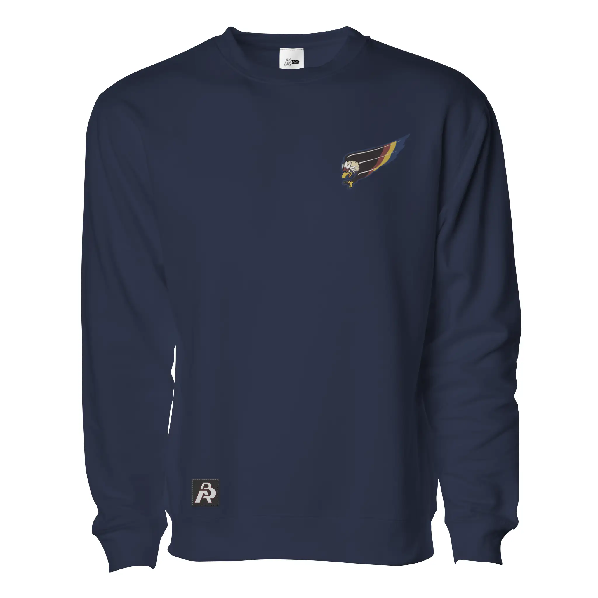 Retro Federal Flight Embroidered Pullover Sweater - Adult Unisex