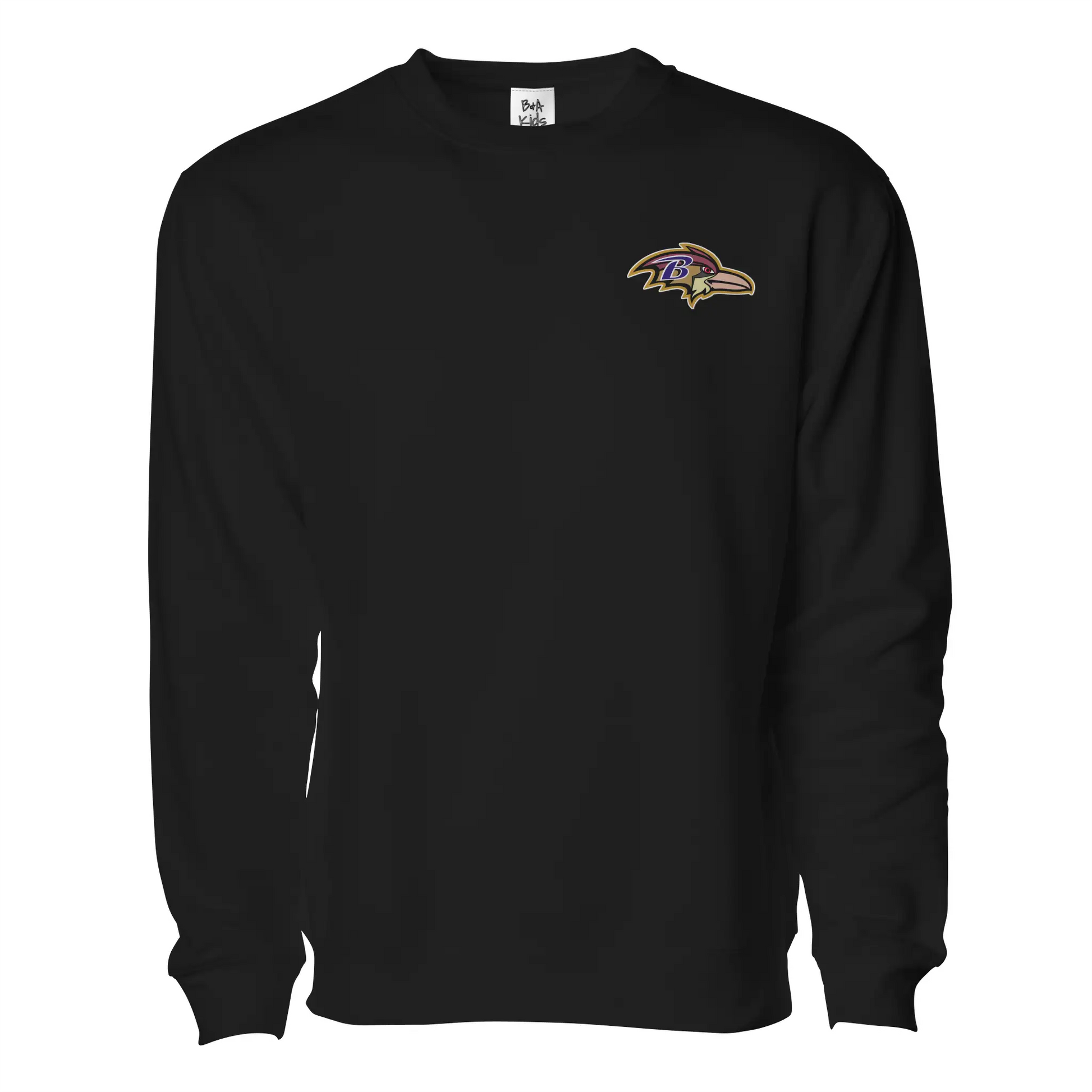 Bayfront Brave Birds Embroidered Pullover Sweater - Unisex