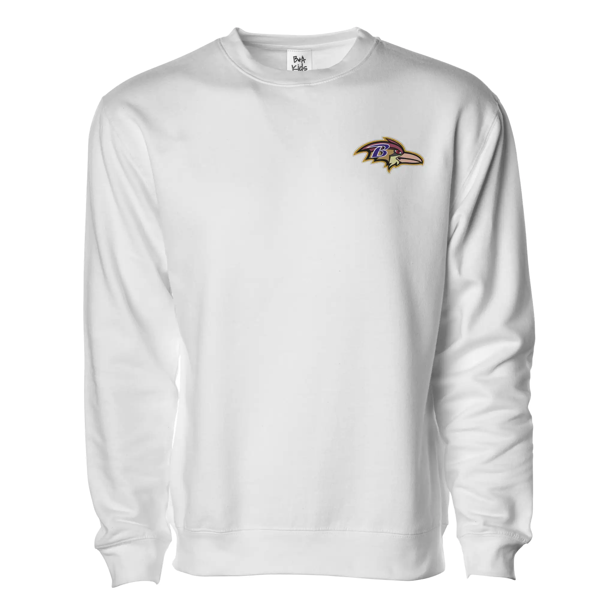 Bayfront Brave Birds Embroidered Pullover Sweater - Unisex