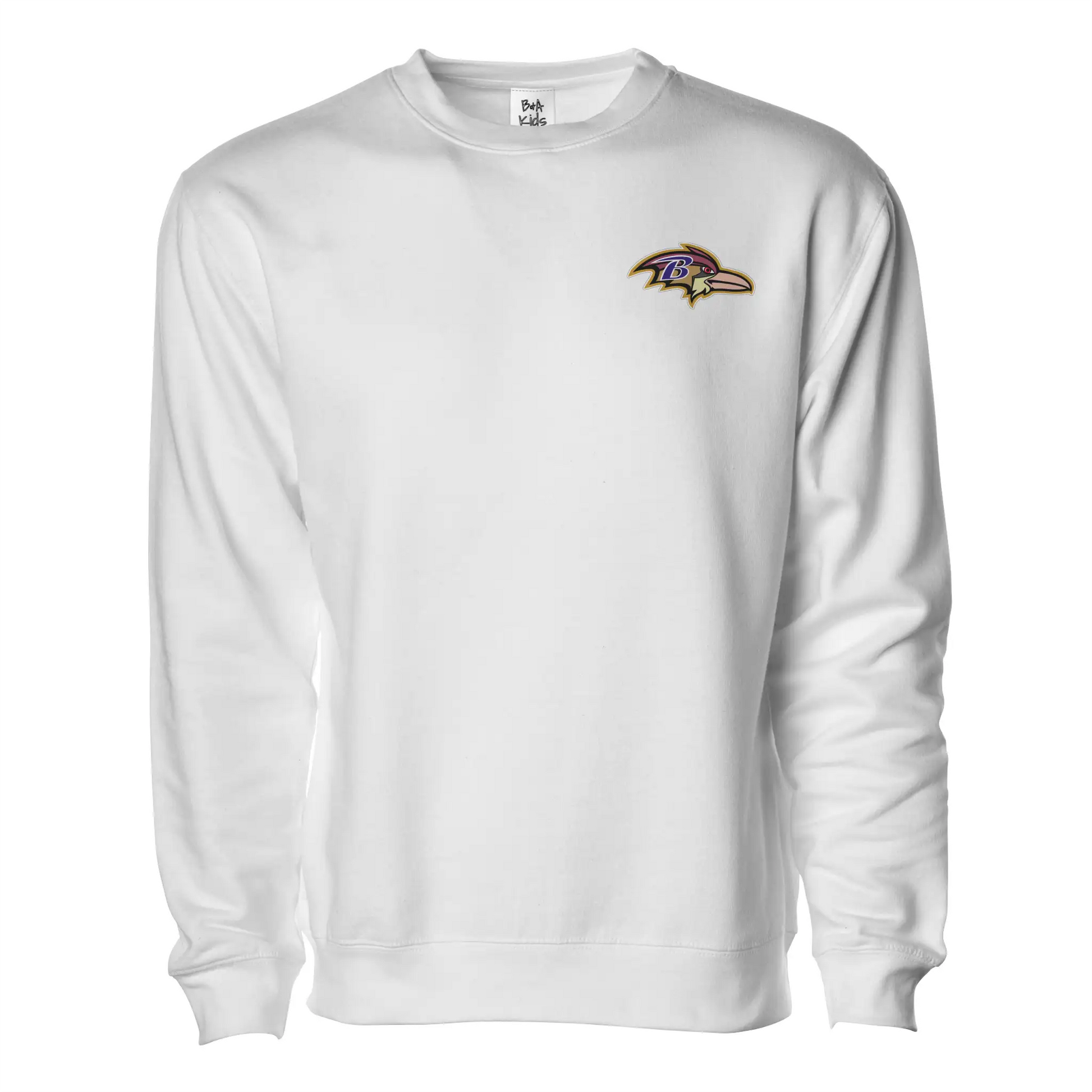 Bayfront Brave Birds Embroidered Pullover Sweater - Unisex