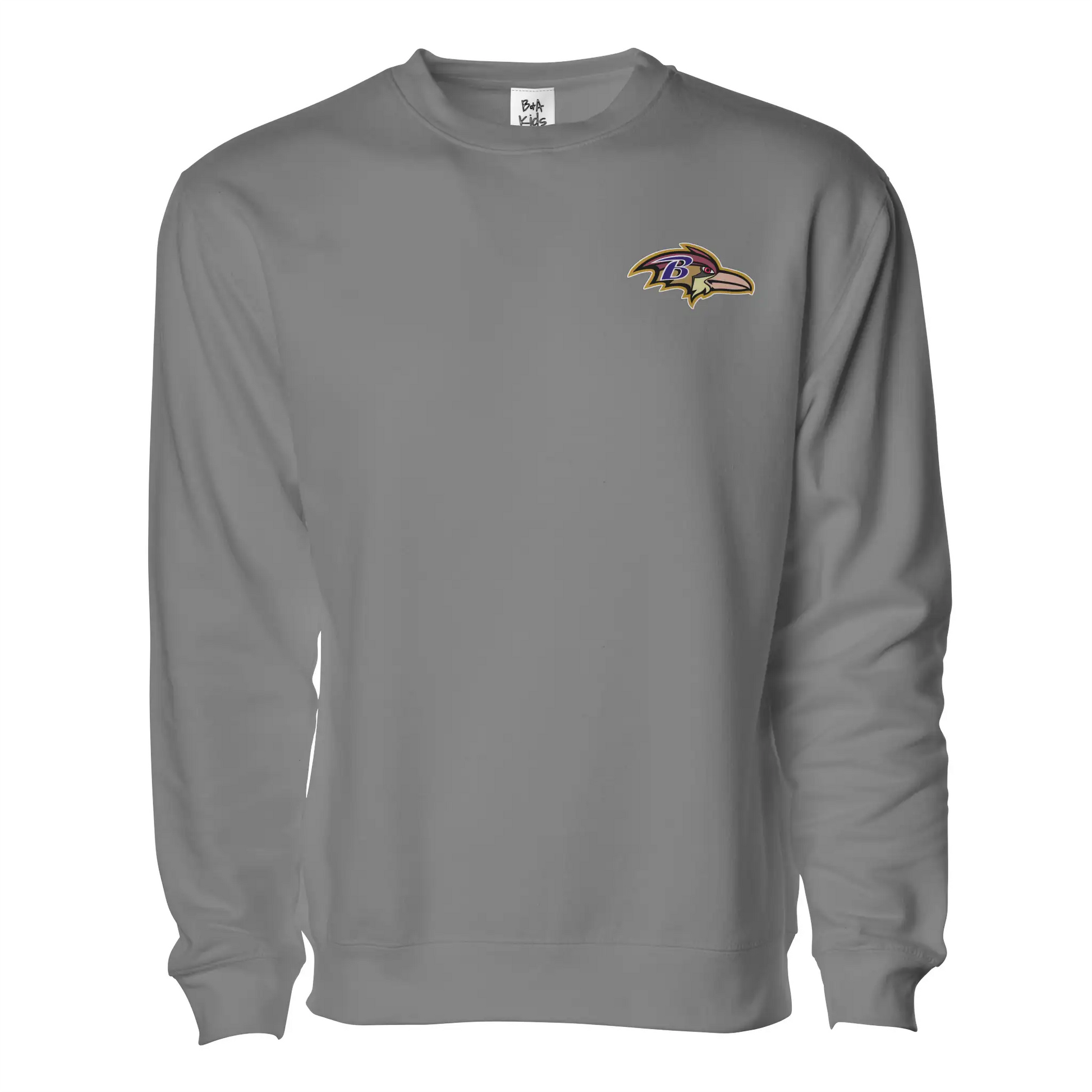 Bayfront Brave Birds Embroidered Pullover Sweater - Unisex