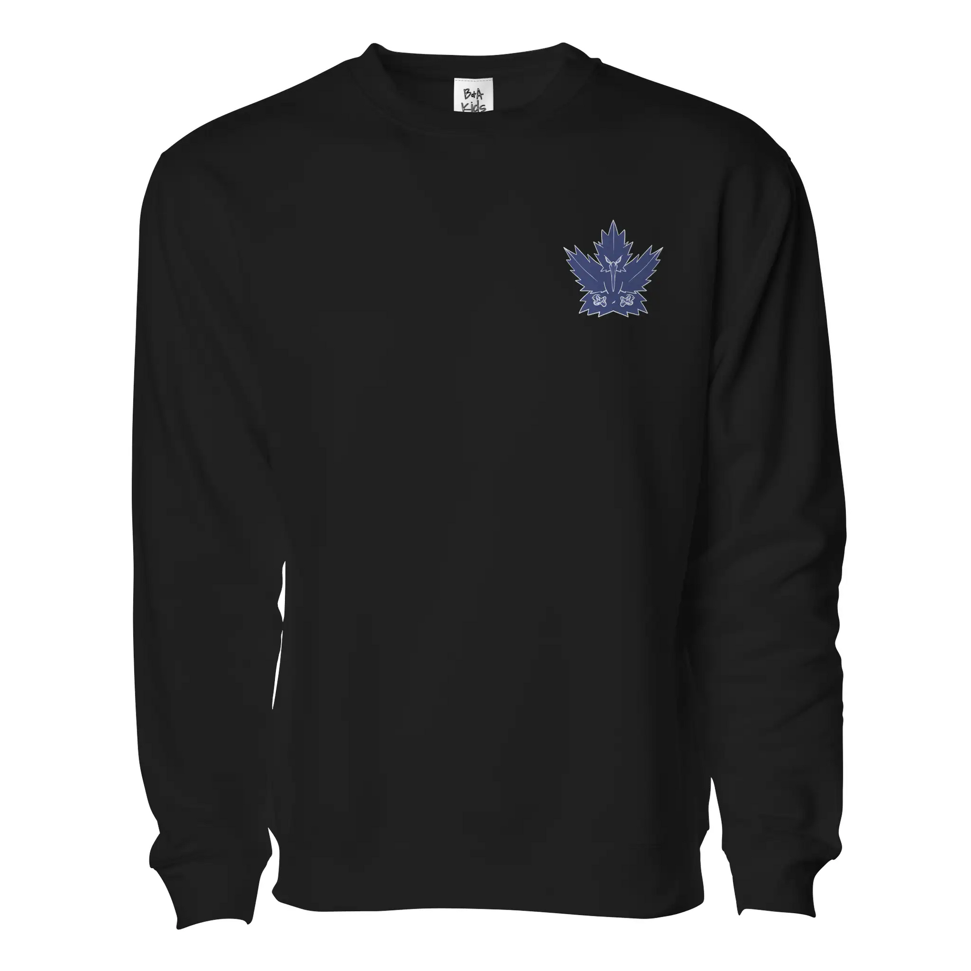 Maple Storm Embroidered Pullover Sweater - Unisex