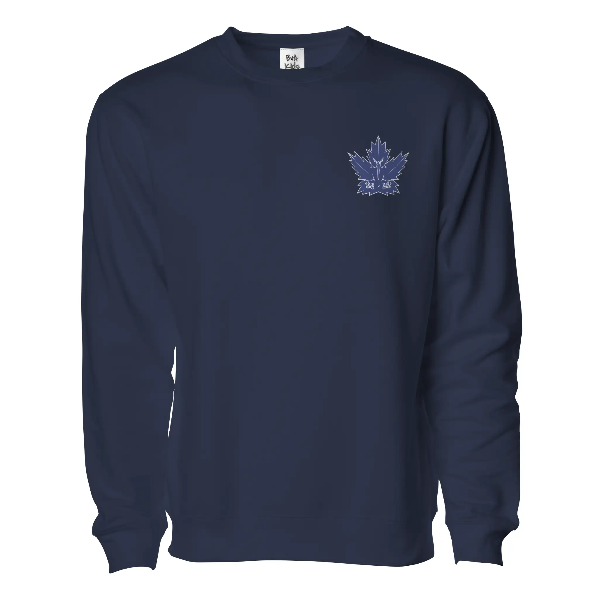 Maple Storm Embroidered Pullover Sweater - Unisex