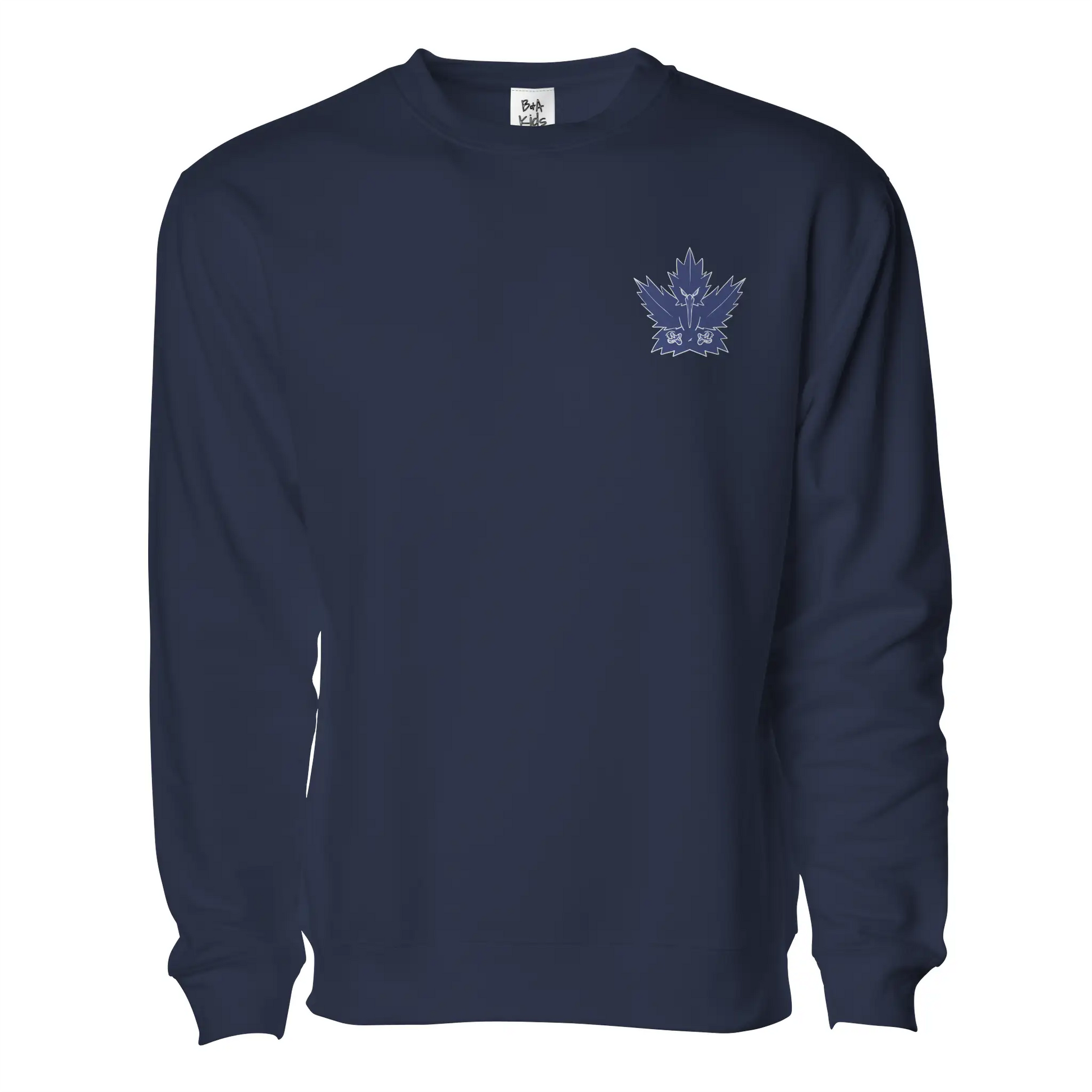 Maple Storm Embroidered Pullover Sweater - Unisex