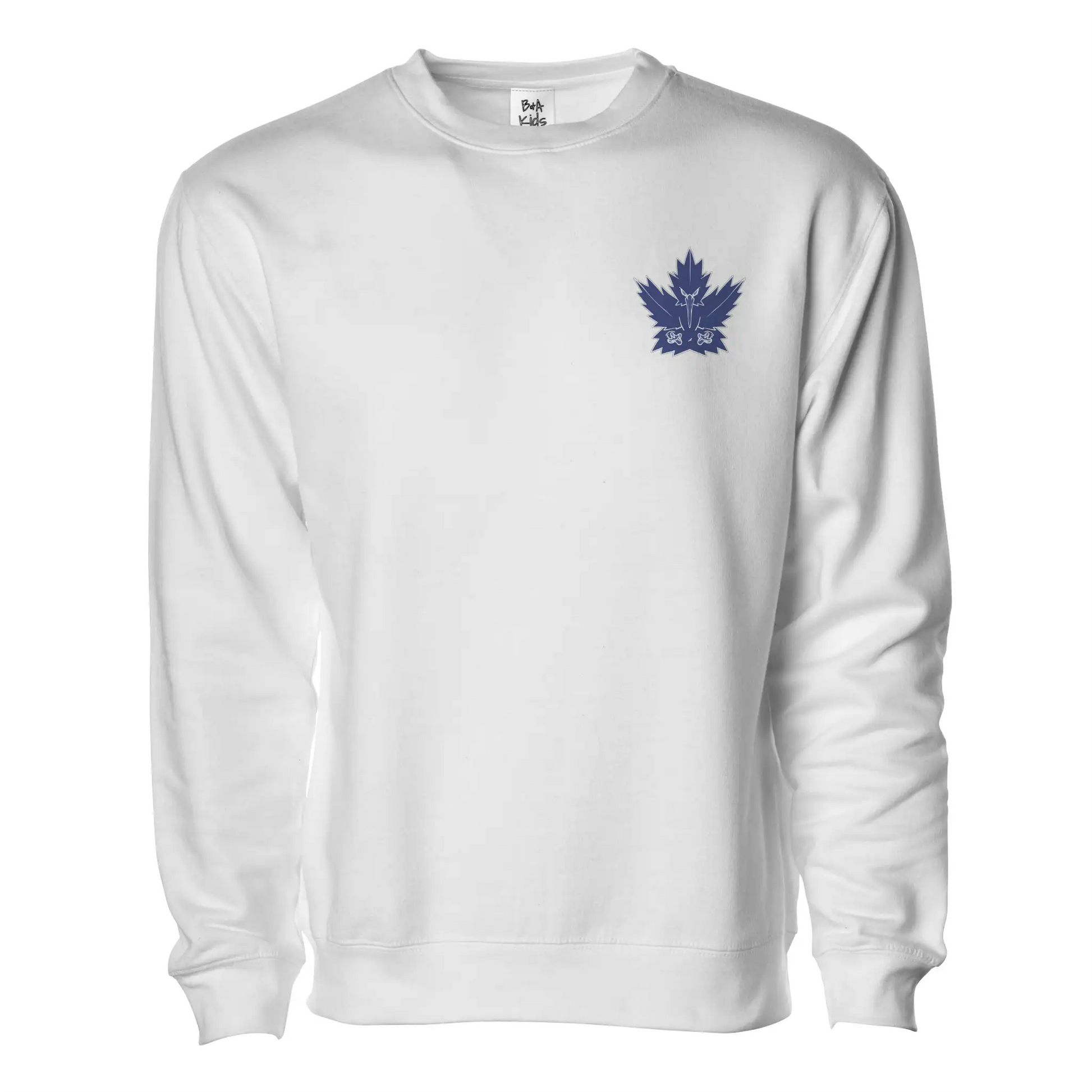 Maple Storm Embroidered Pullover Sweater - Unisex