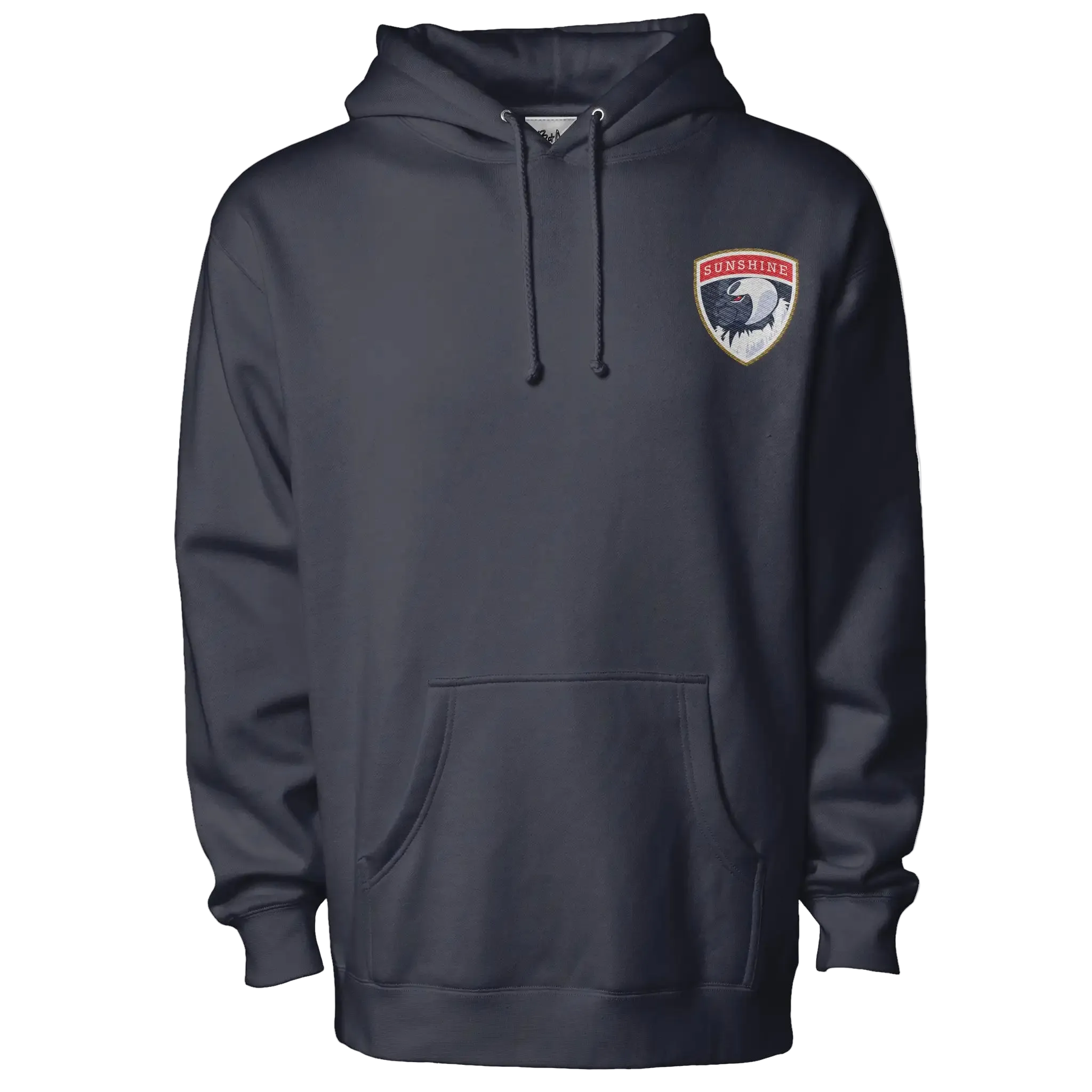 Sunshine Shadows Embroidered Hoodie - Adult Unisex