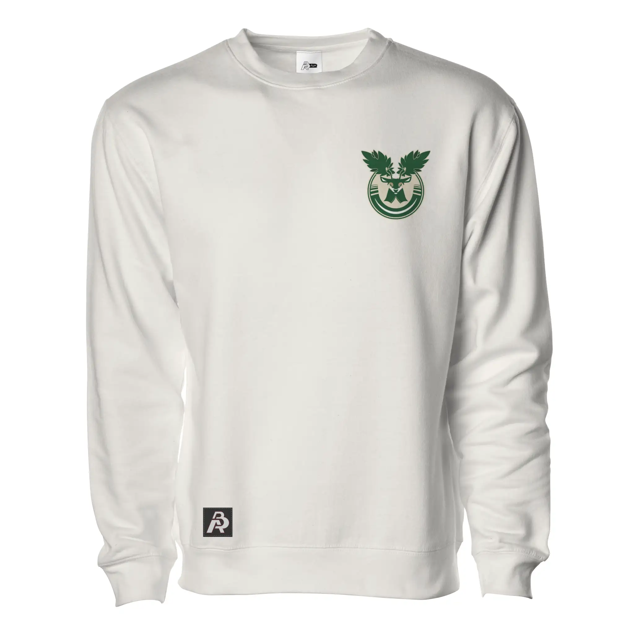 414 Forest-Forms Embroidered Pullover Sweater - Adult Unisex