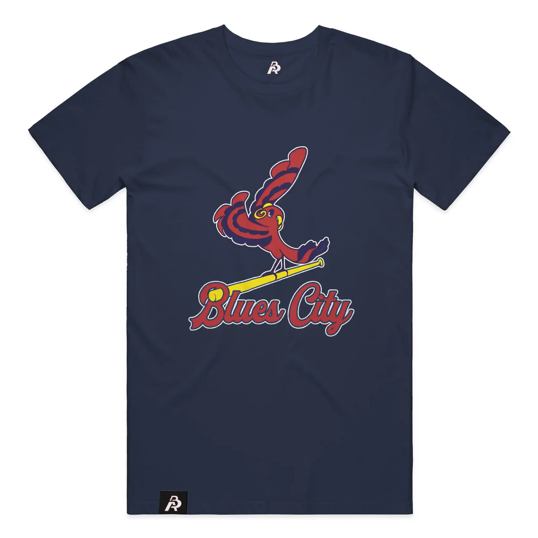 Blues City Red Birds T-Shirt - Adult Unisex