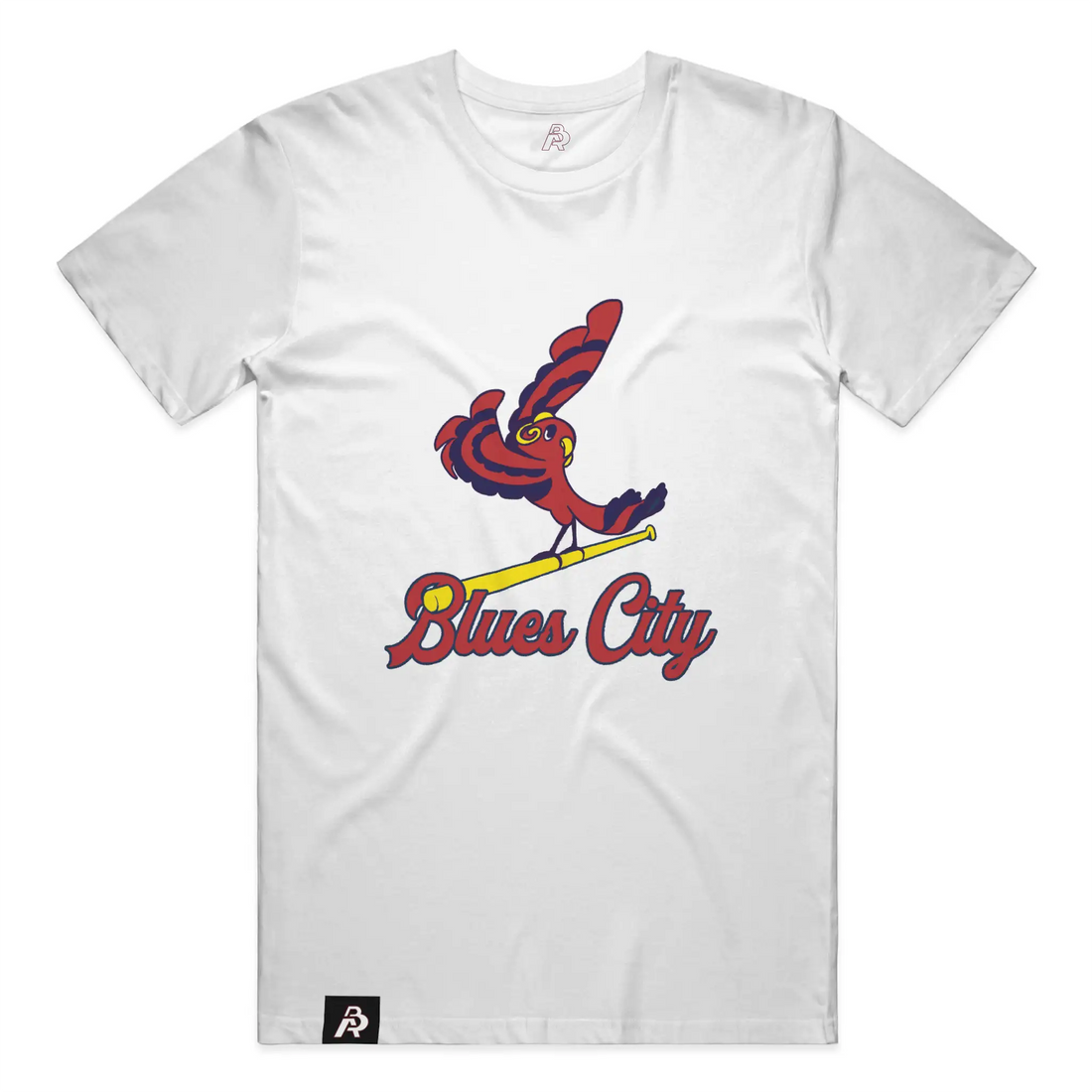 Blues City Red Birds T-Shirt - Adult Unisex