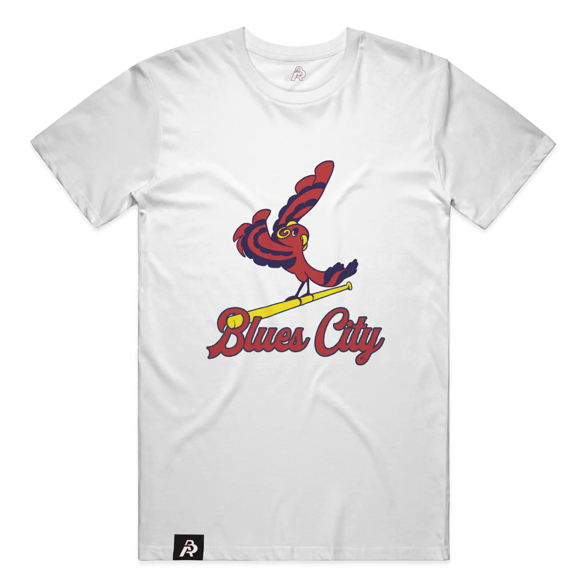 Blues City Red Birds T-Shirt - Adult Unisex