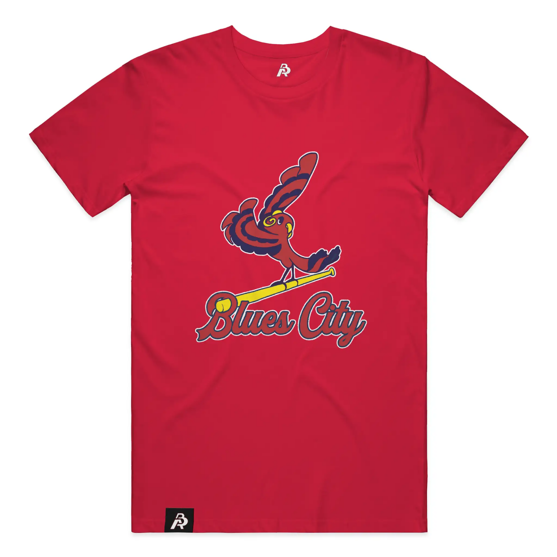 Blues City Red Birds T-Shirt - Adult Unisex