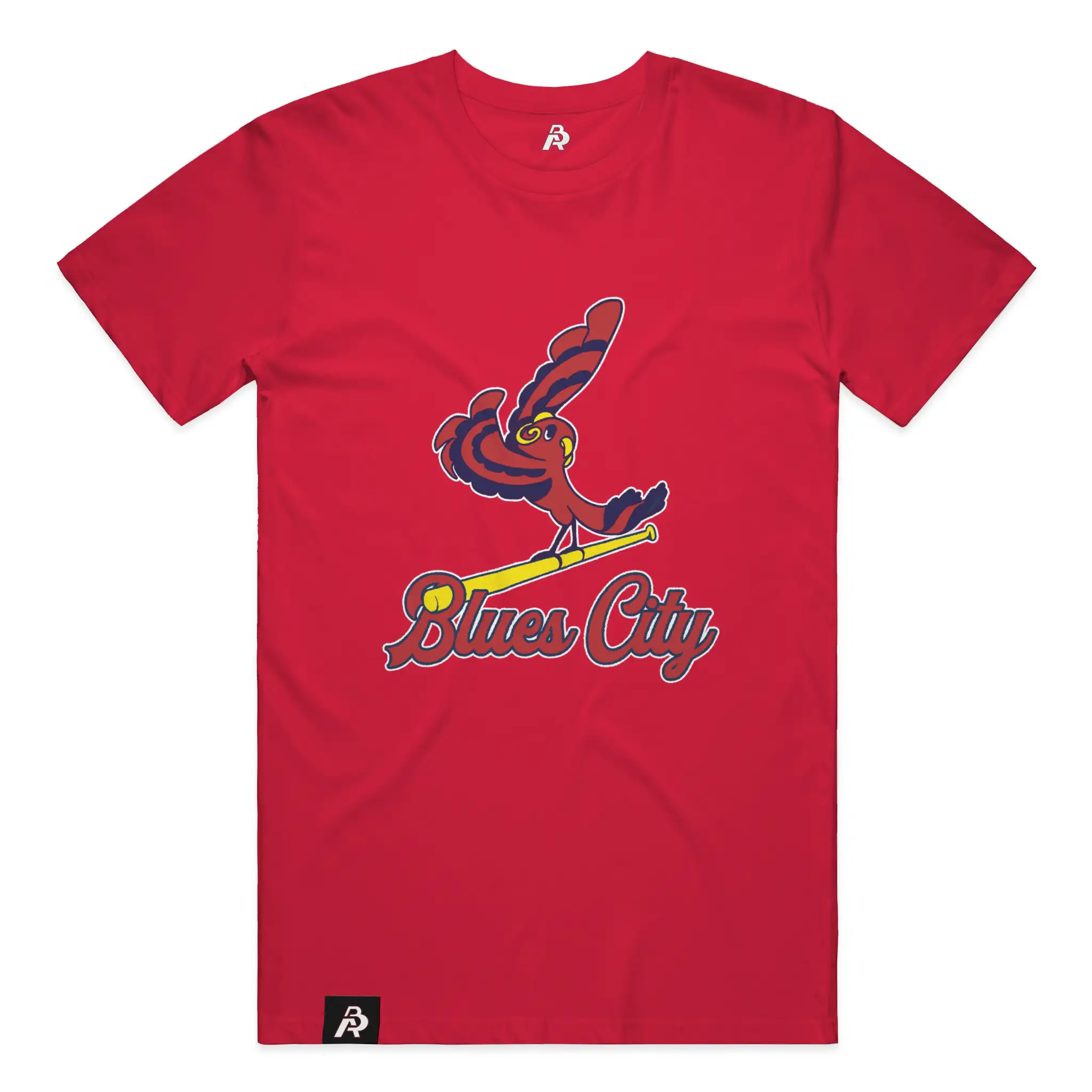 Blues City Red Birds T-Shirt - Adult Unisex