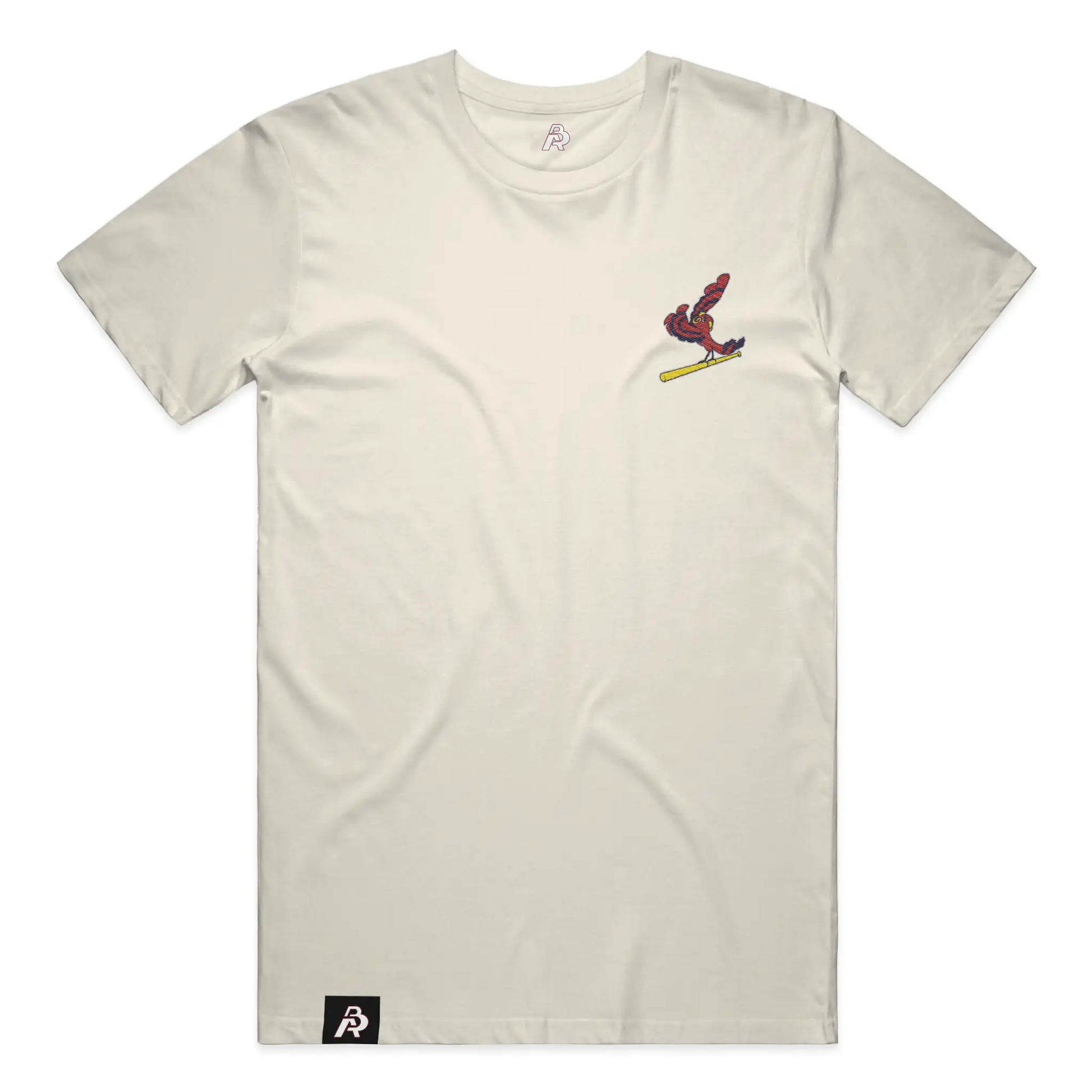 Blues City Red Birds Embroidered T-Shirt - Adult Unisex