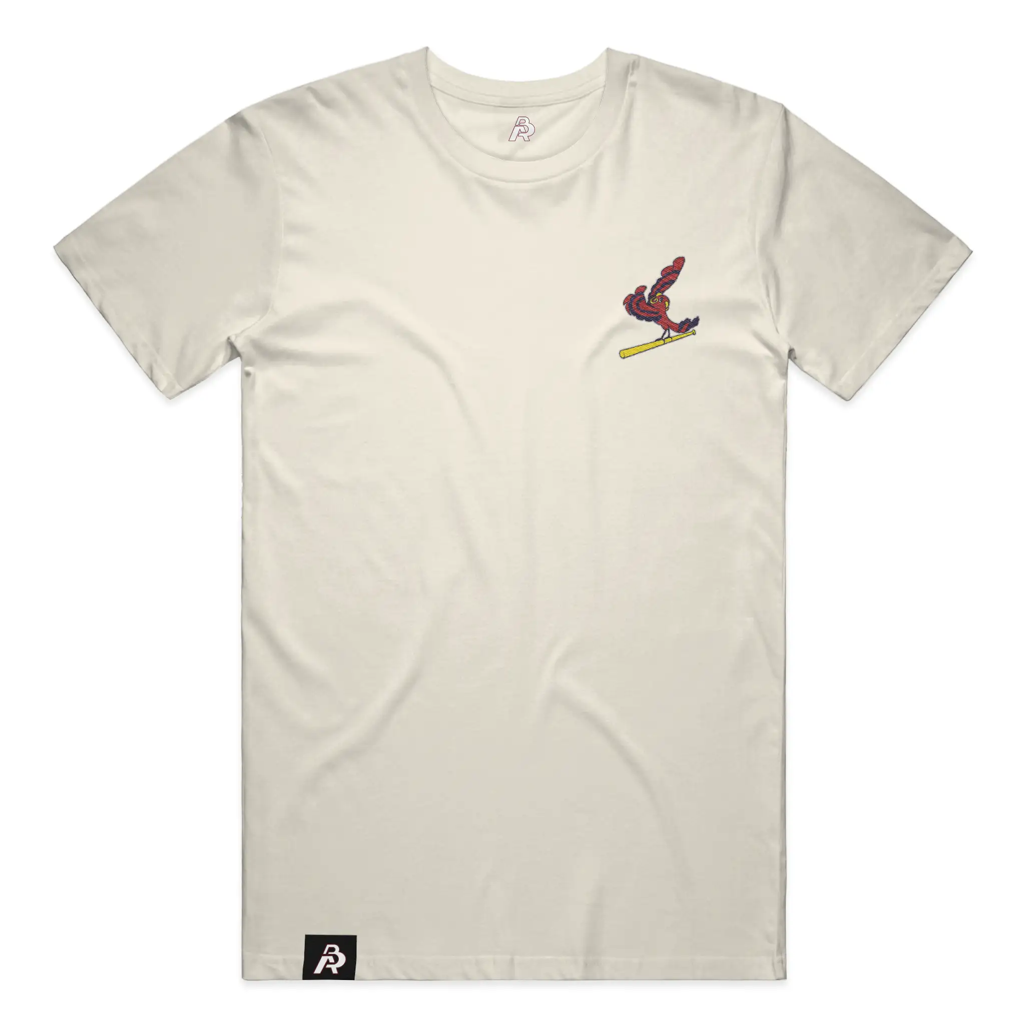 Blues City Red Birds Embroidered T-Shirt - Adult Unisex