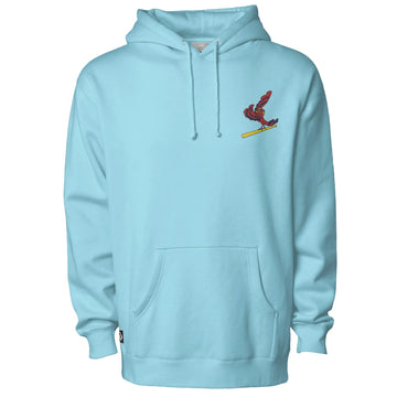Blues City Red Birds Embroidered Hoodie - Adult Unisex