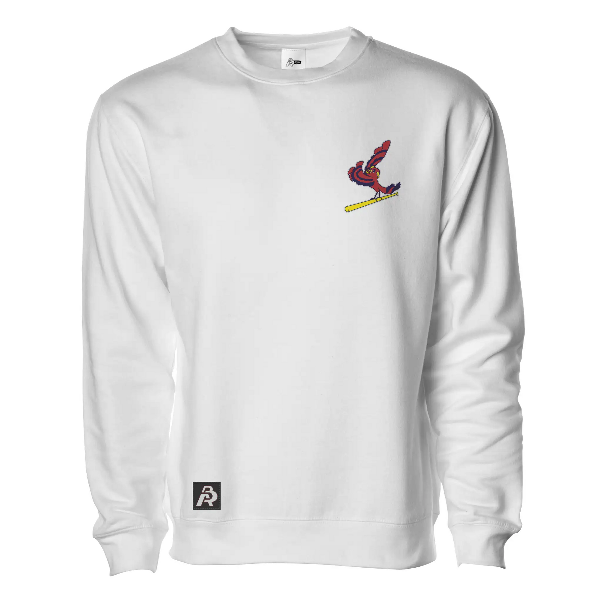 Blues City Red Birds Embroidered Pullover - Adult Unisex