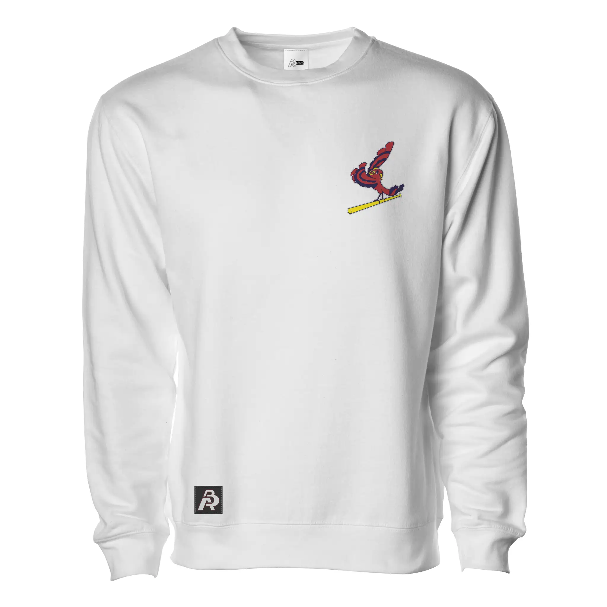 Blues City Red Birds Embroidered Pullover - Adult Unisex