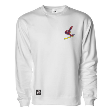 Blues City Red Birds Embroidered Pullover - Adult Unisex