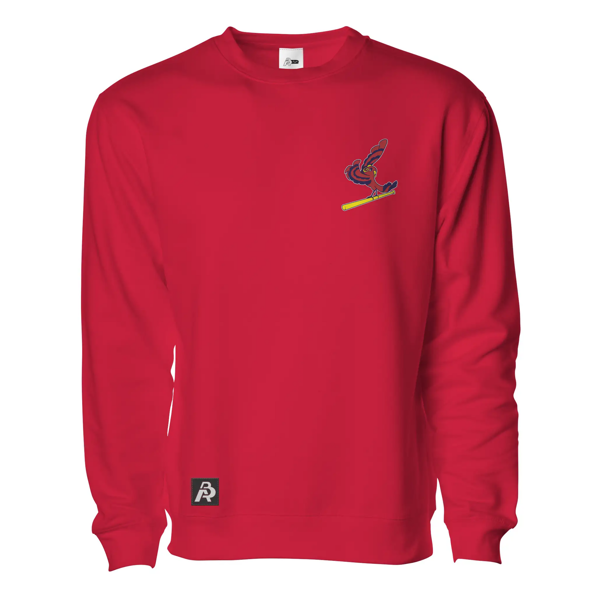 Blues City Red Birds Embroidered Pullover - Adult Unisex