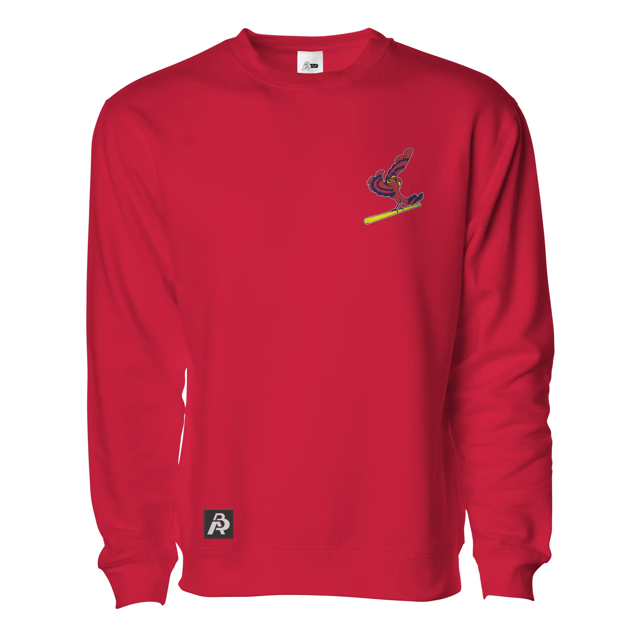 Blues City Red Birds Embroidered Pullover - Adult Unisex