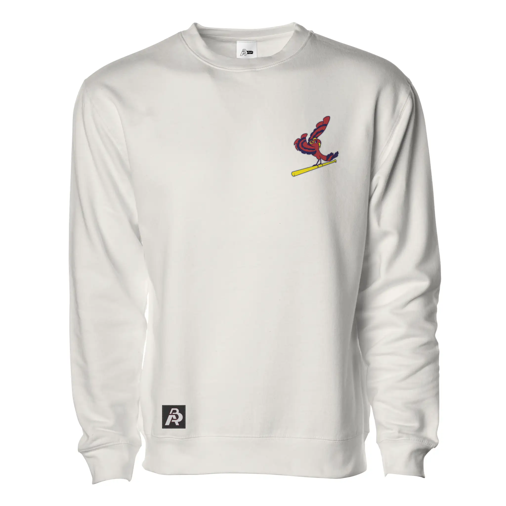 Blues City Red Birds Embroidered Pullover - Adult Unisex
