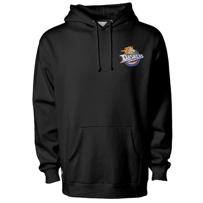 Retro Motor City Dashers Embroidered Hoodie - Adult Unisex
