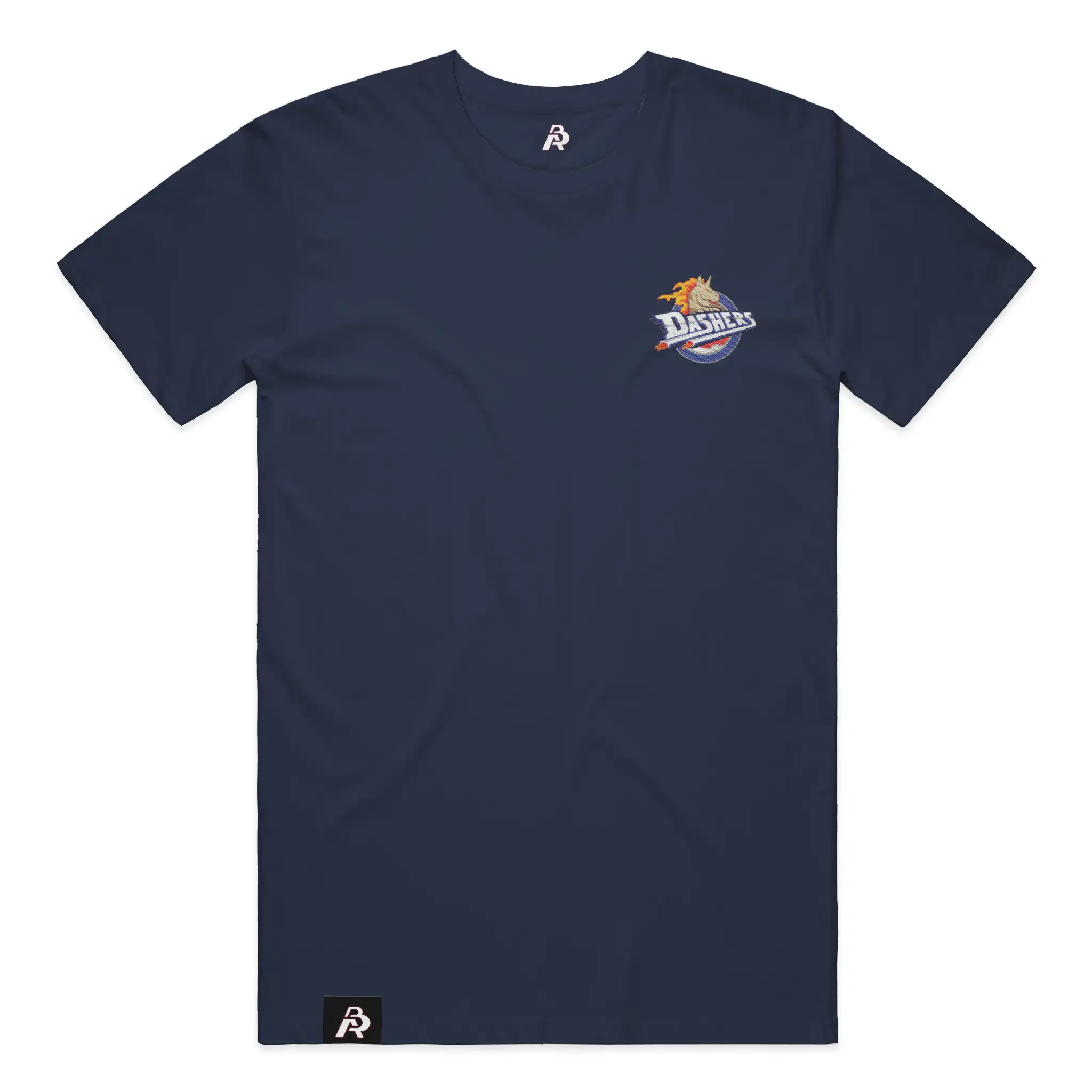 Retro Motor City Dashers Embroidered T-Shirt - Adult Unisex