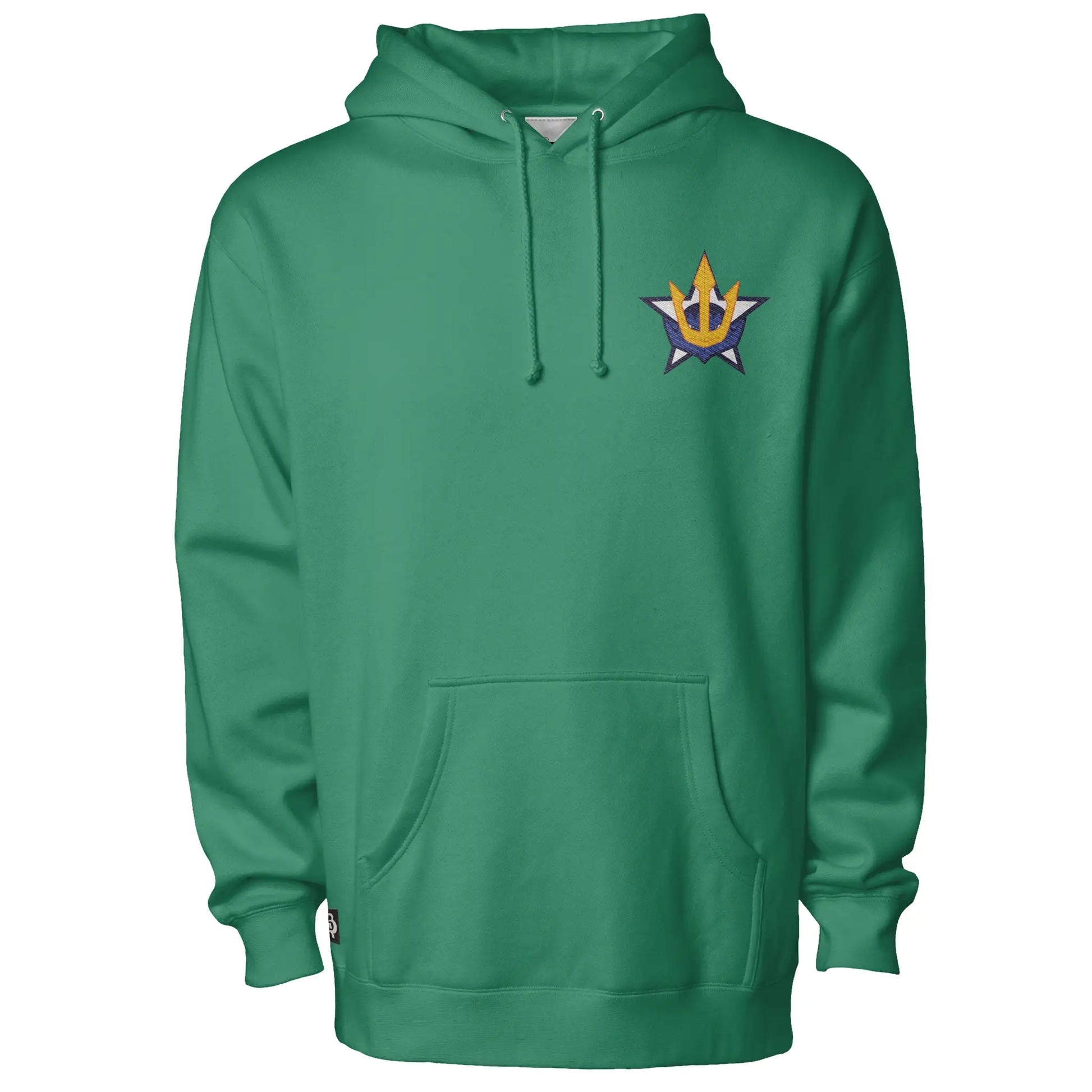 Retro Rain City Tridents Embroidered Hoodie - Adult Unisex