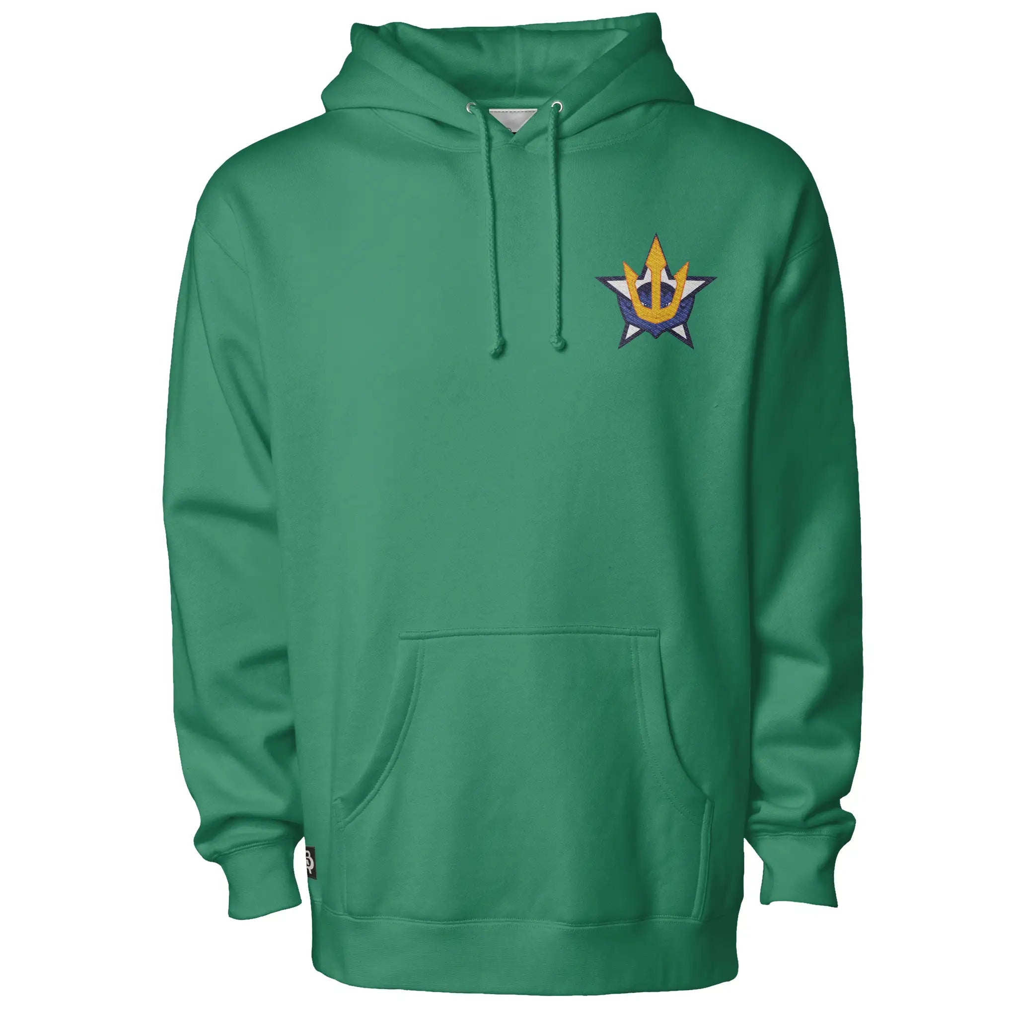 Retro Rain City Tridents Embroidered Hoodie - Adult Unisex