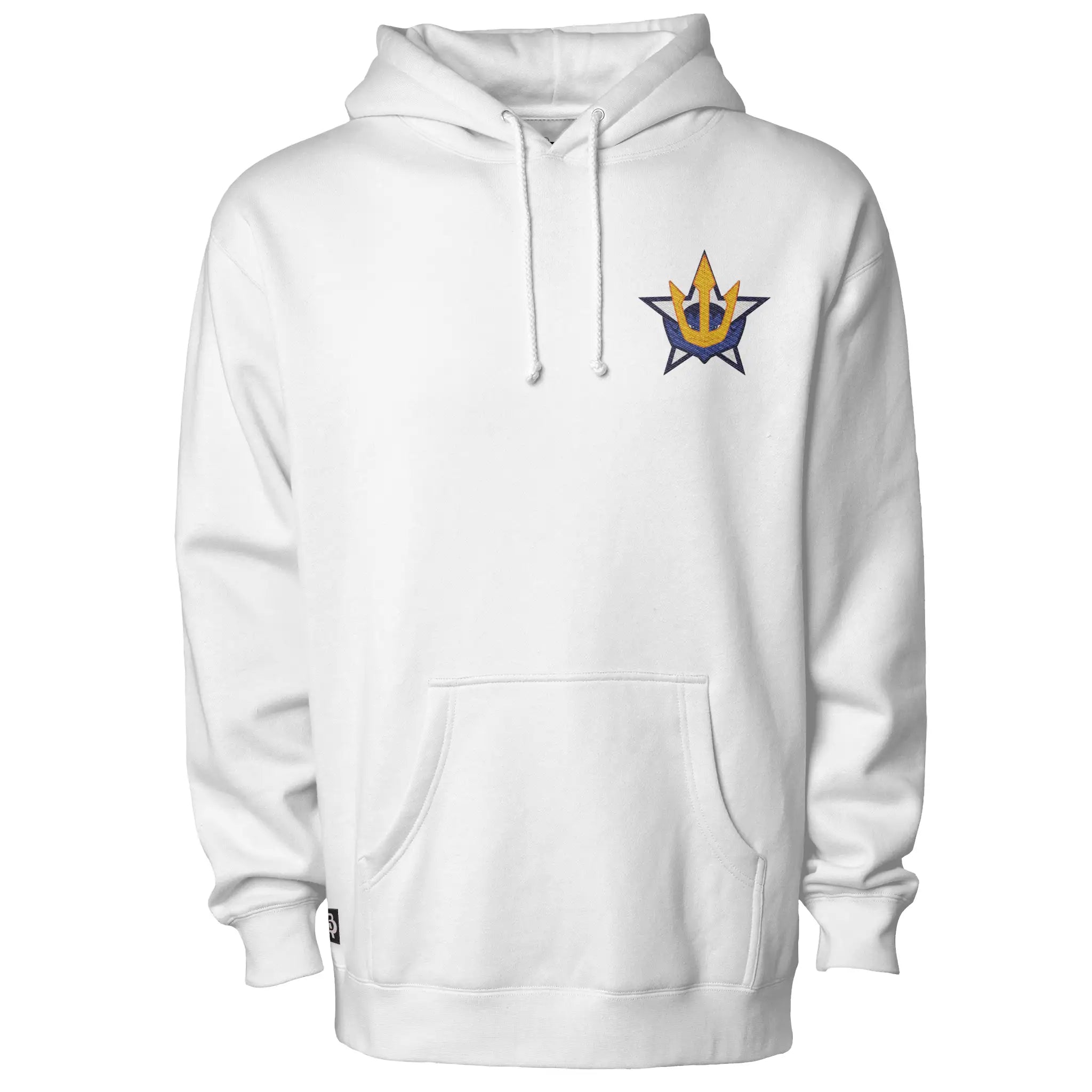 Retro Rain City Tridents Embroidered Hoodie - Adult Unisex