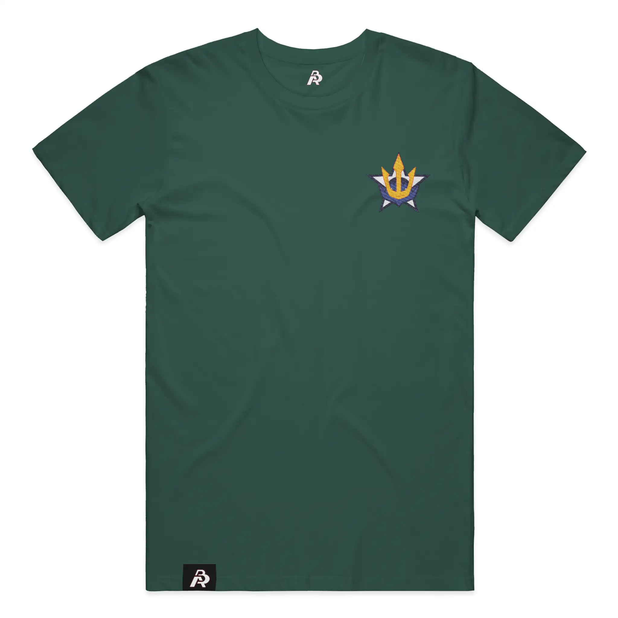 Retro Rain City Tridents Embroidered T-Shirts - Adult Unisex