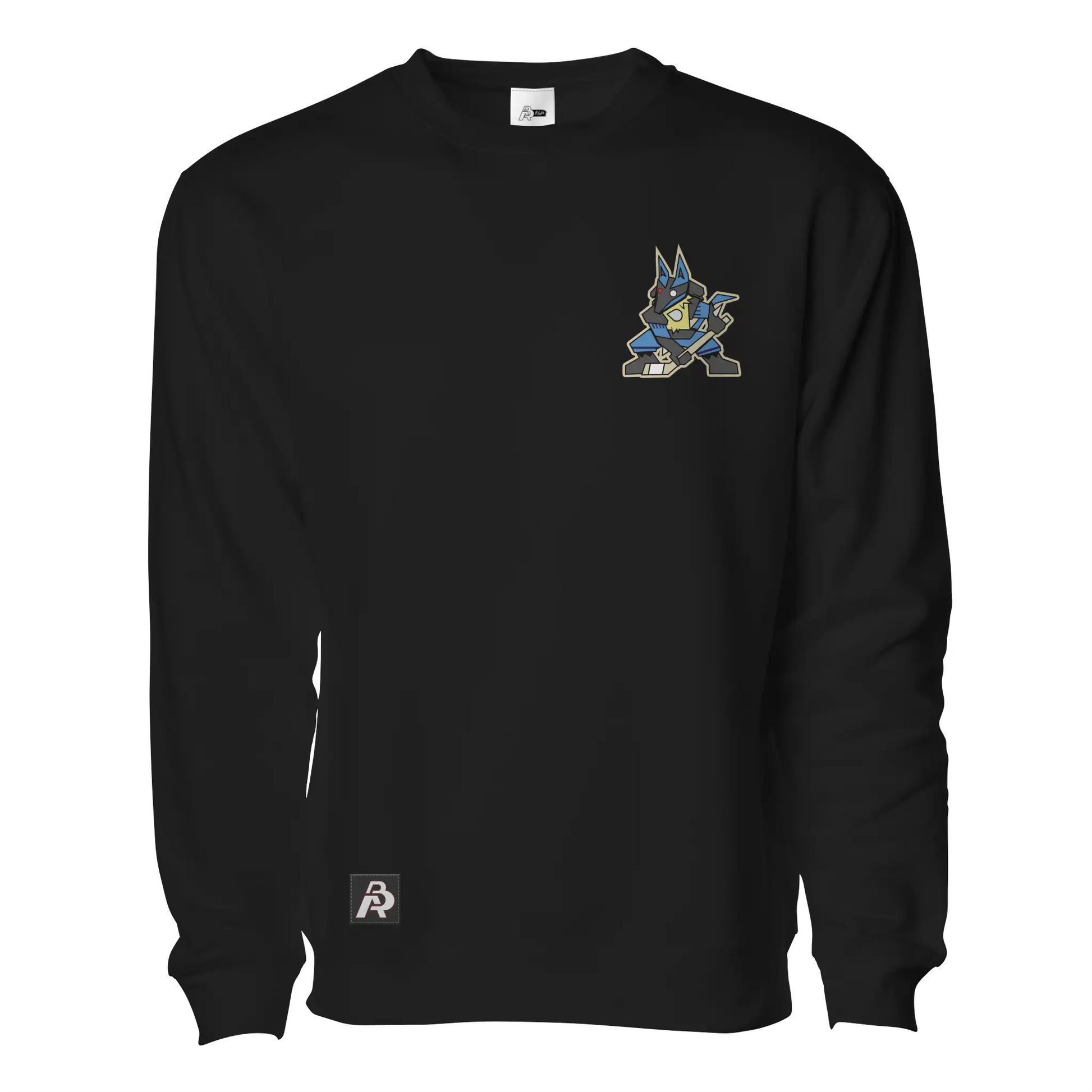 Retro Valley Aura-Jackals Embroidered Pullover - Adult Unisex