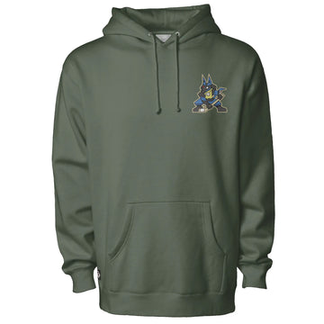 Retro Valley Aura-Jackals Embroidered Hoodie - Adult Unisex