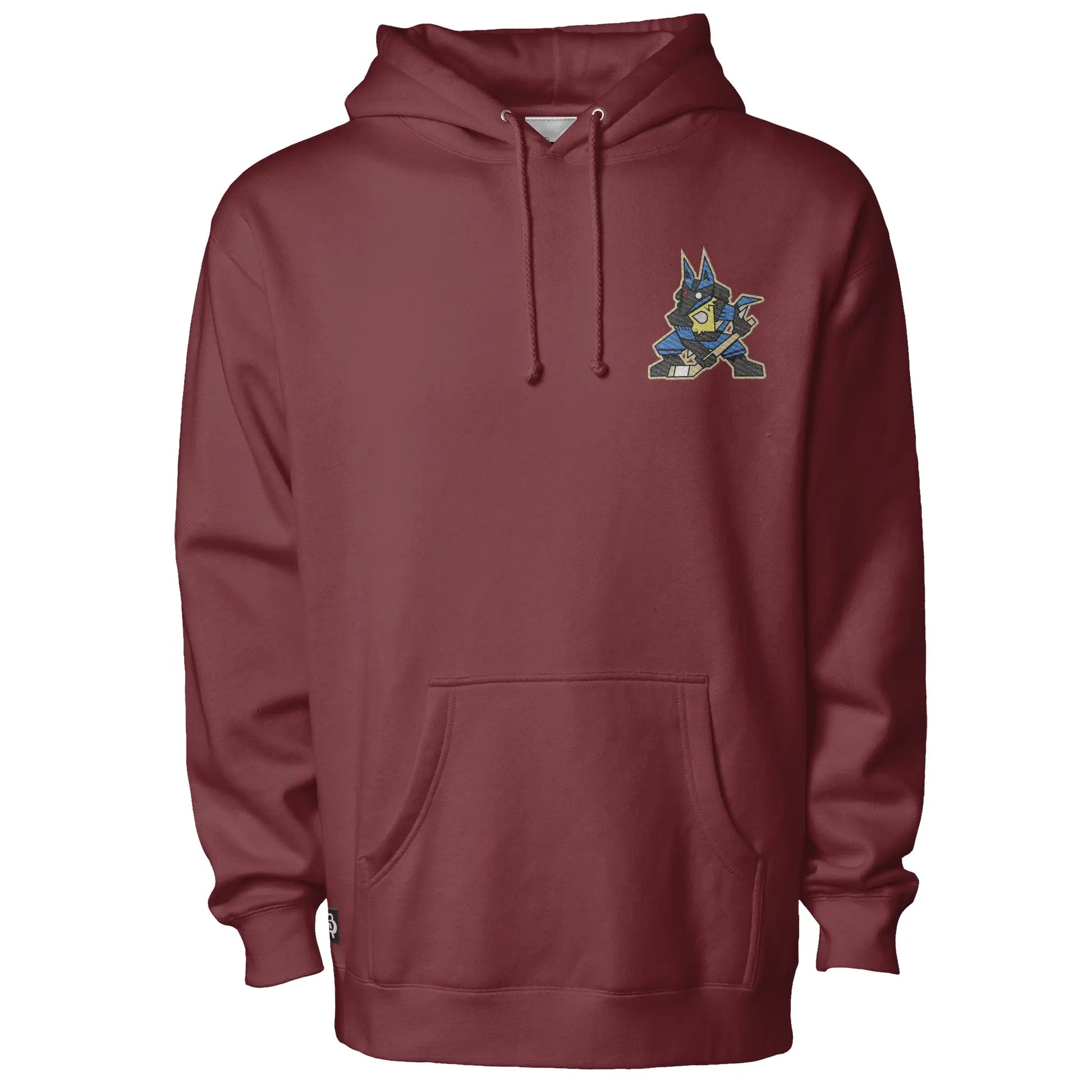 Retro Valley Aura-Jackals Embroidered Hoodie - Adult Unisex