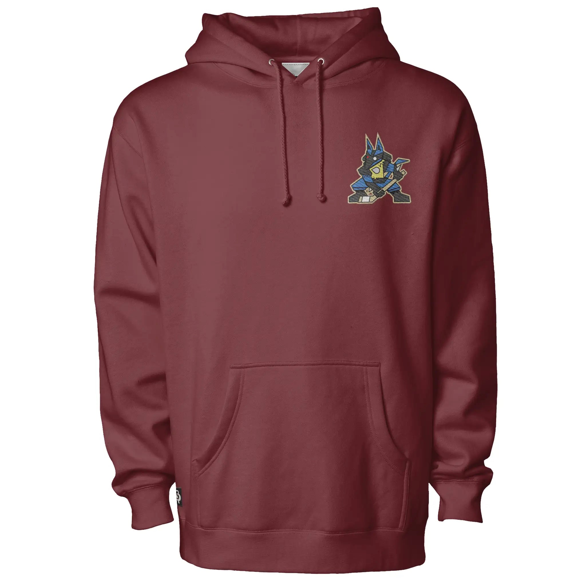 Retro Valley Aura-Jackals Embroidered Hoodie - Adult Unisex