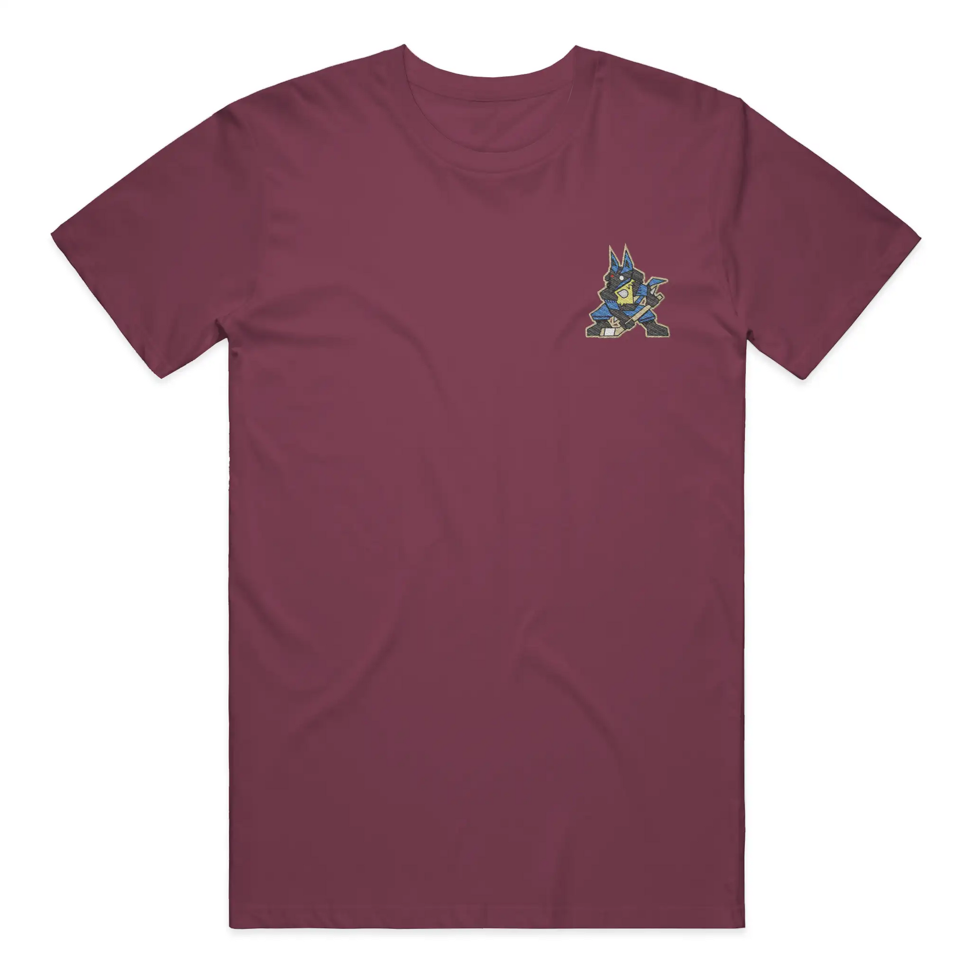 Retro Valley Aura-Jackals Embroidered T-Shirt - Adult Unisex
