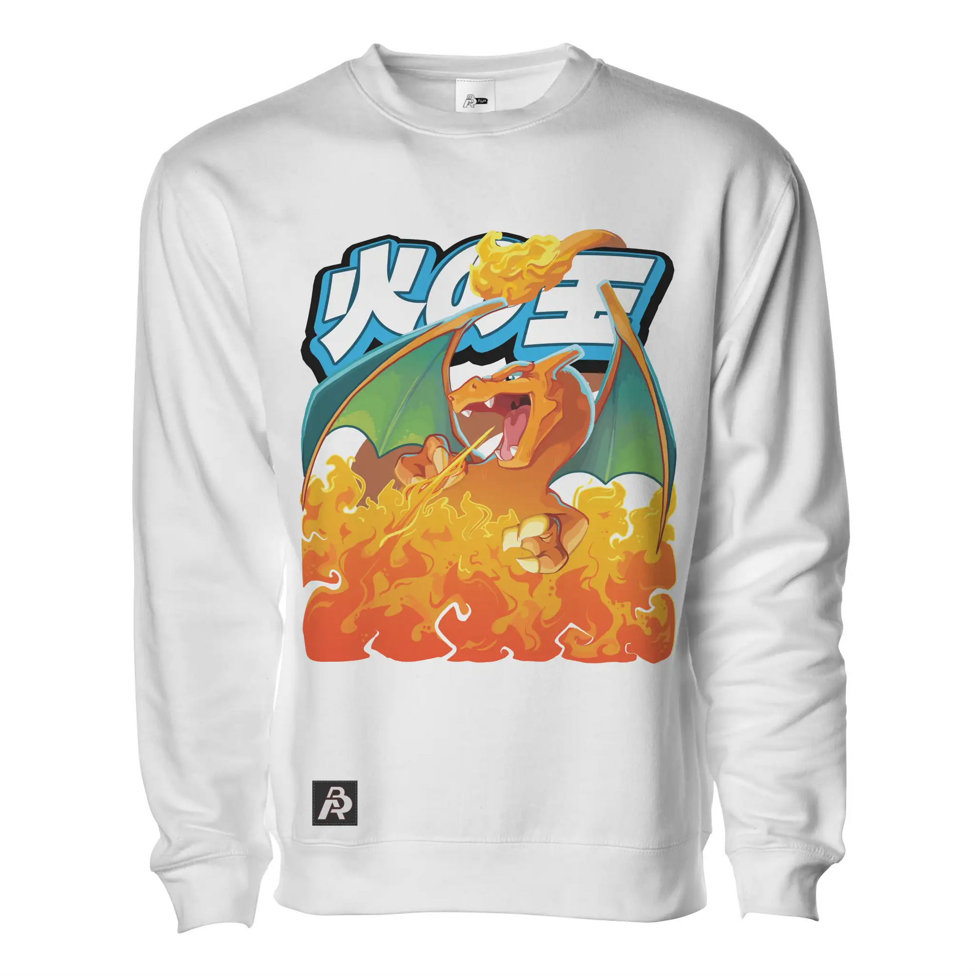 Neon Specimen #0006: Aerial Inferno Pullover - Adult Unisex