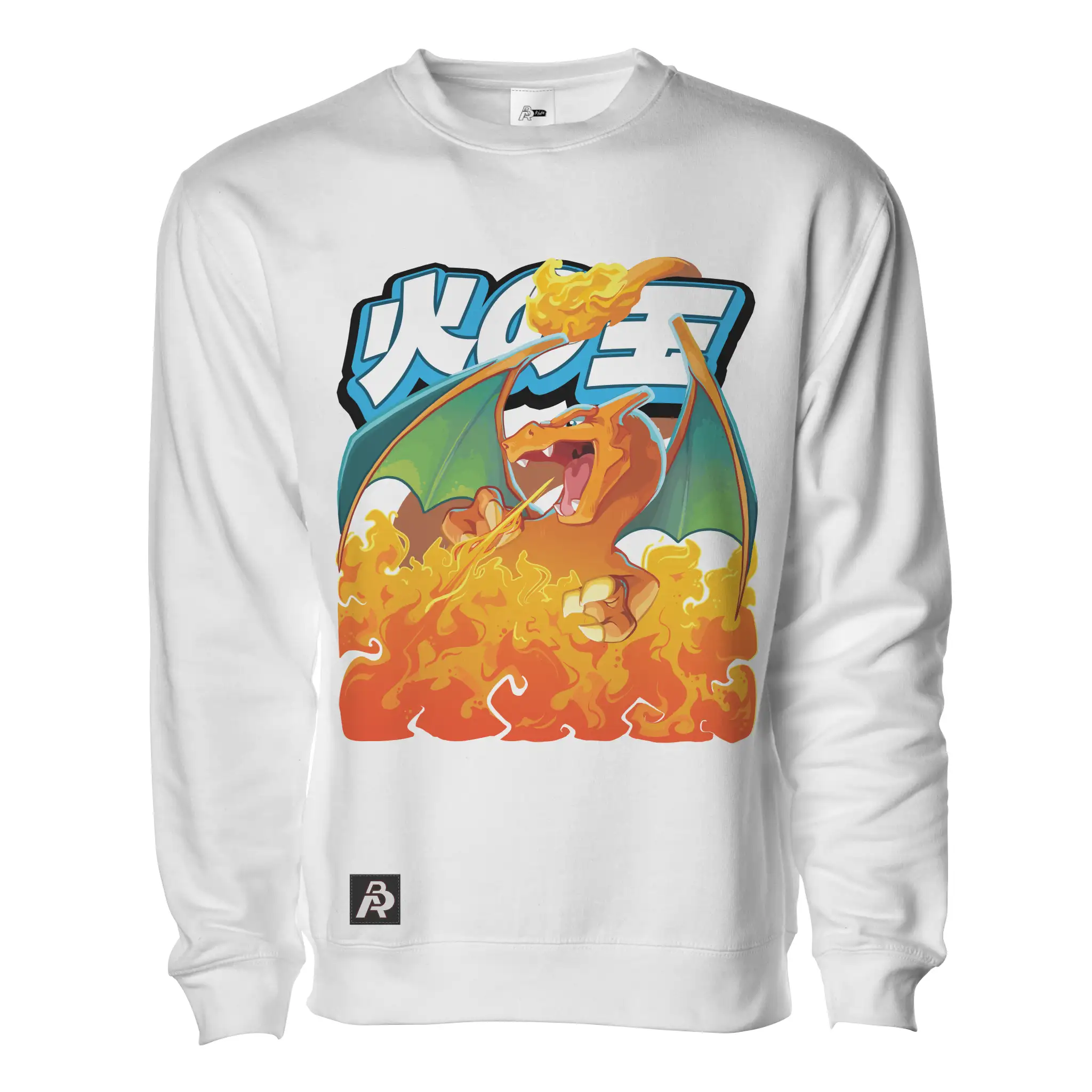 Neon Specimen #0006: Aerial Inferno Pullover - Adult Unisex