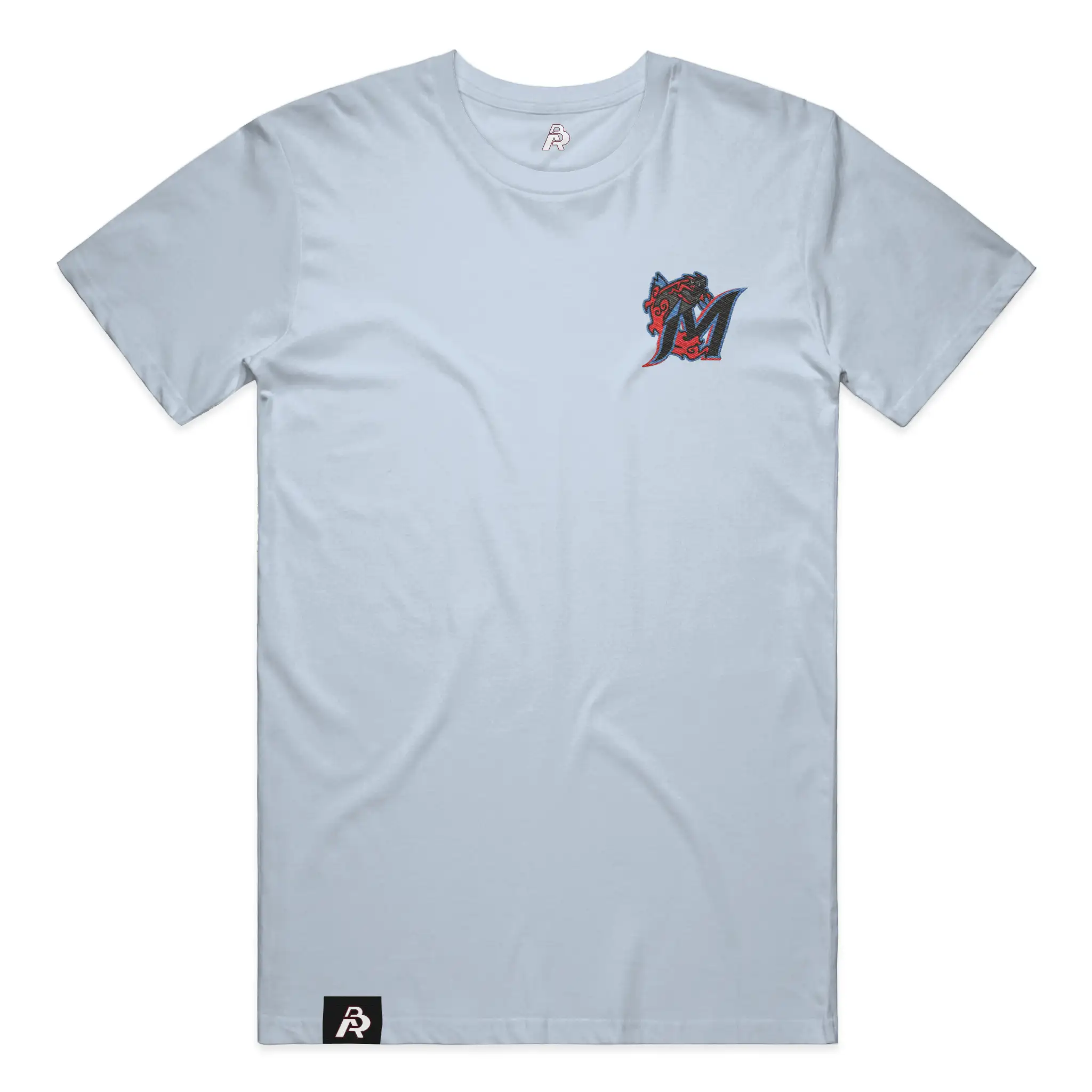 305 Aqua Legion Embroidered T-Shirts - Adult Unisex